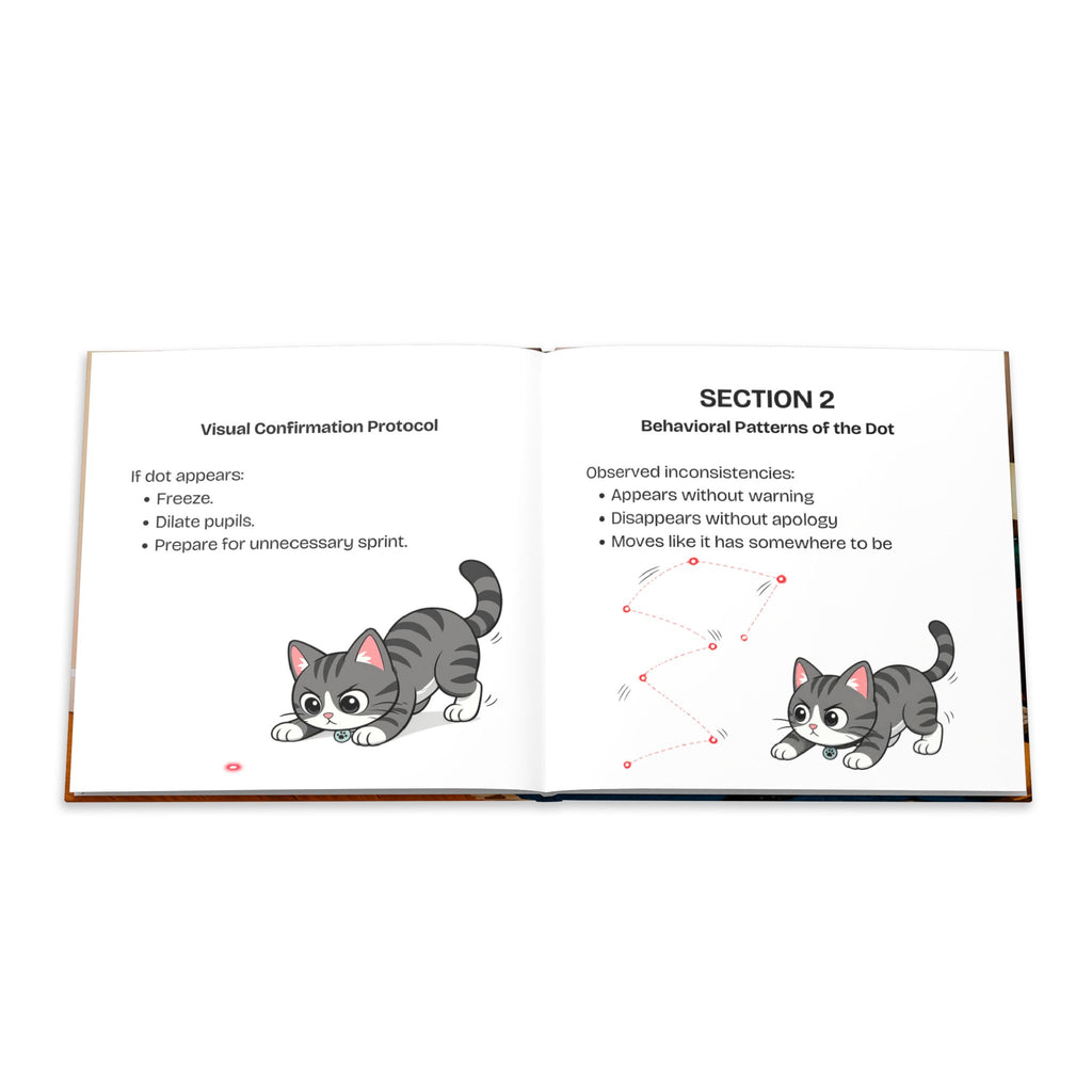 The Red Dot Conspiracy: A Cat’s Field Guide – Official Surveillance Handbook (Hardcover)
