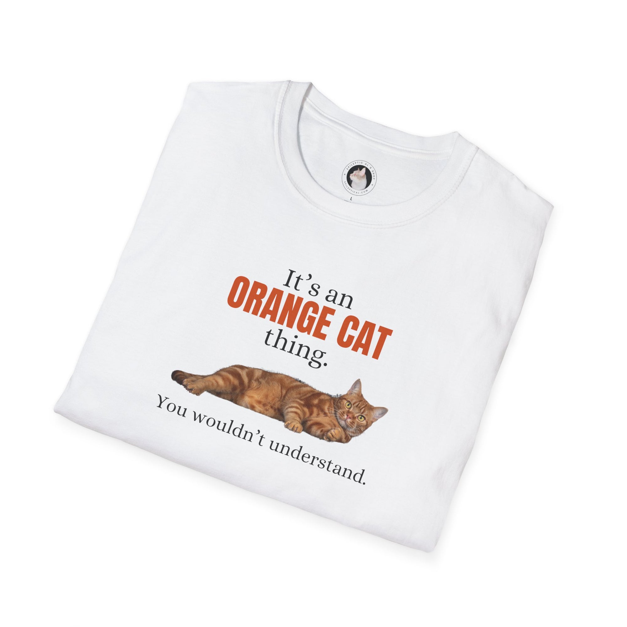 It's an Orange Cat Thing Unisex Softstyle T-Shirt
