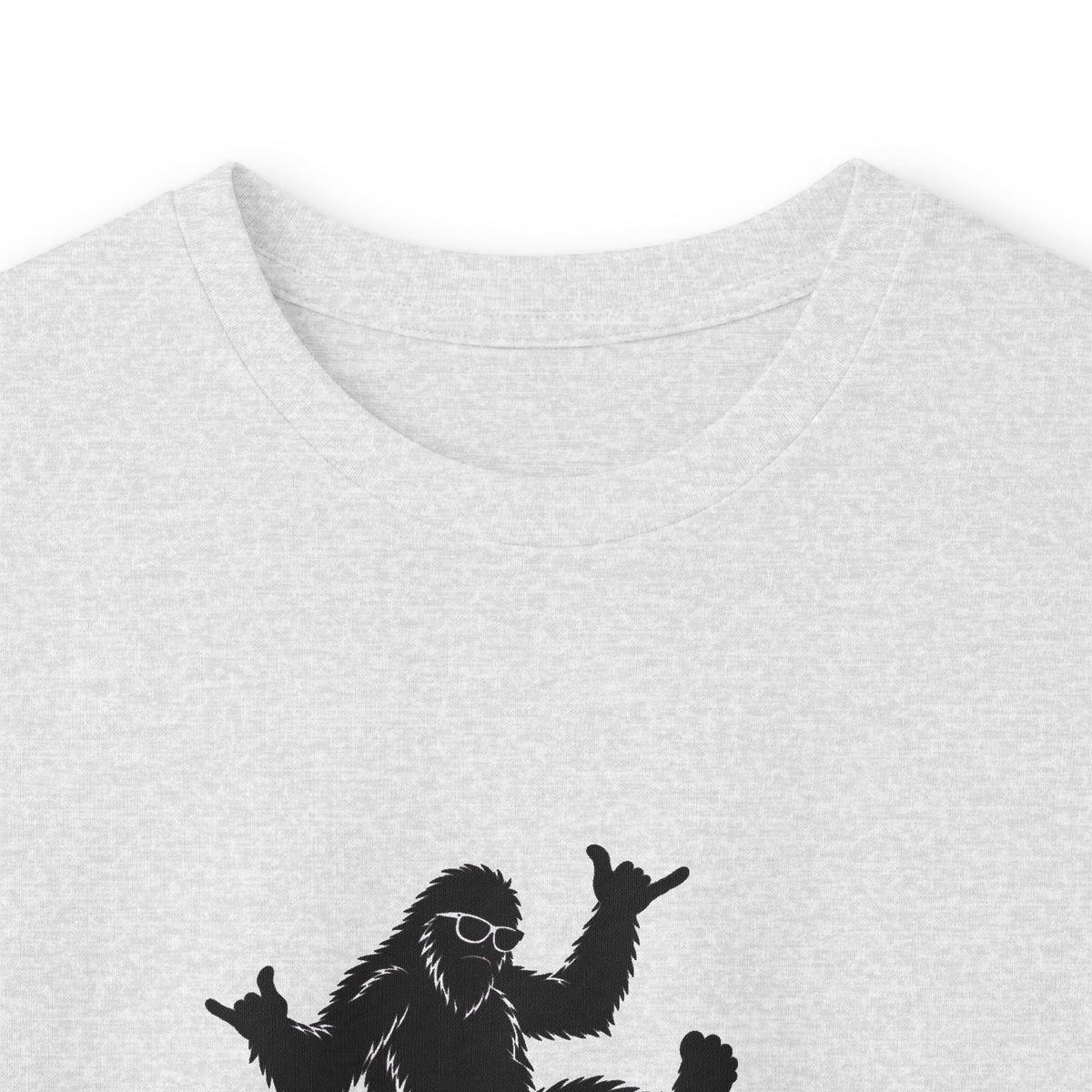 Squatch Scratch Long Sleeve Tee — Bigfoot Graphic Shirt