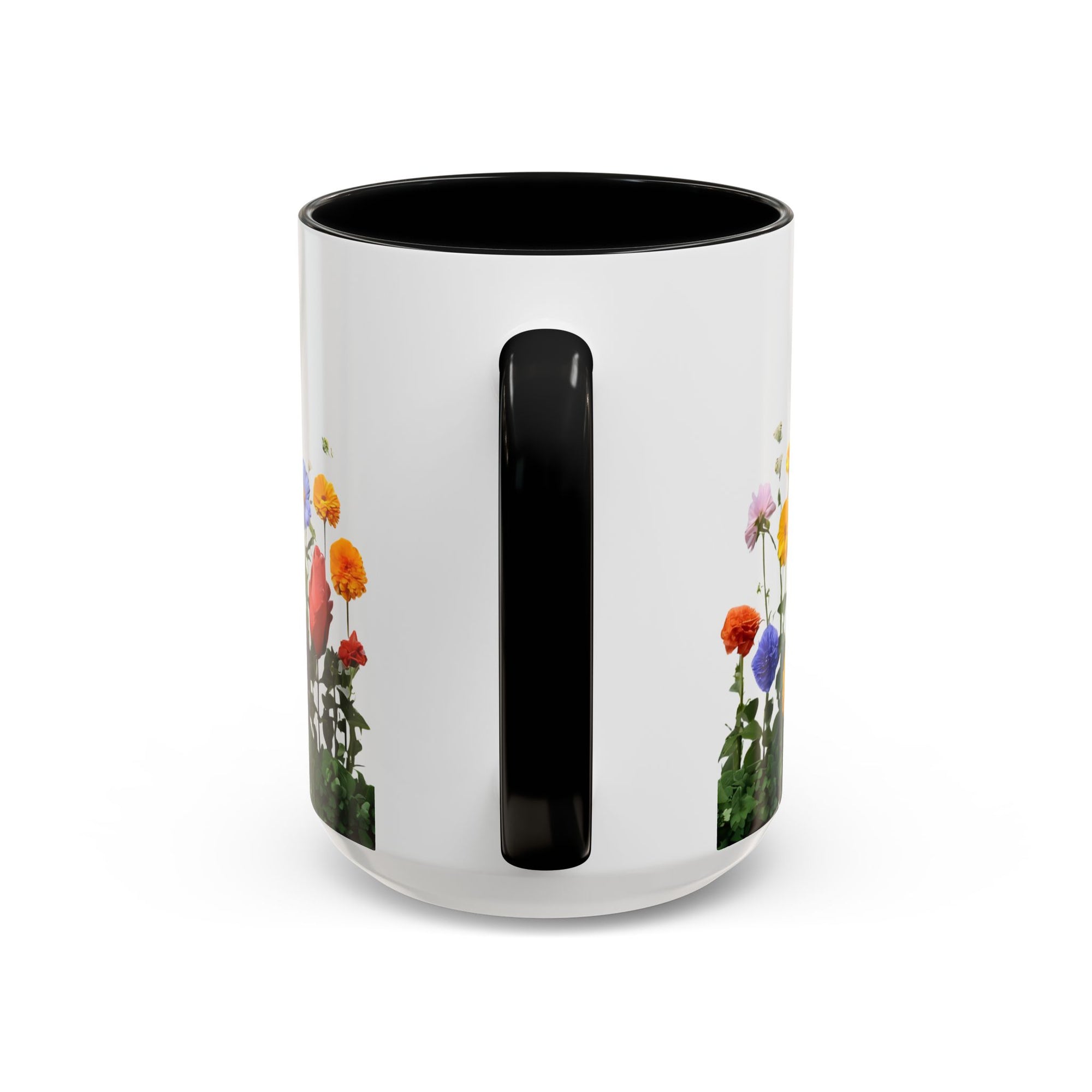 Floral Cats Coffee Mug