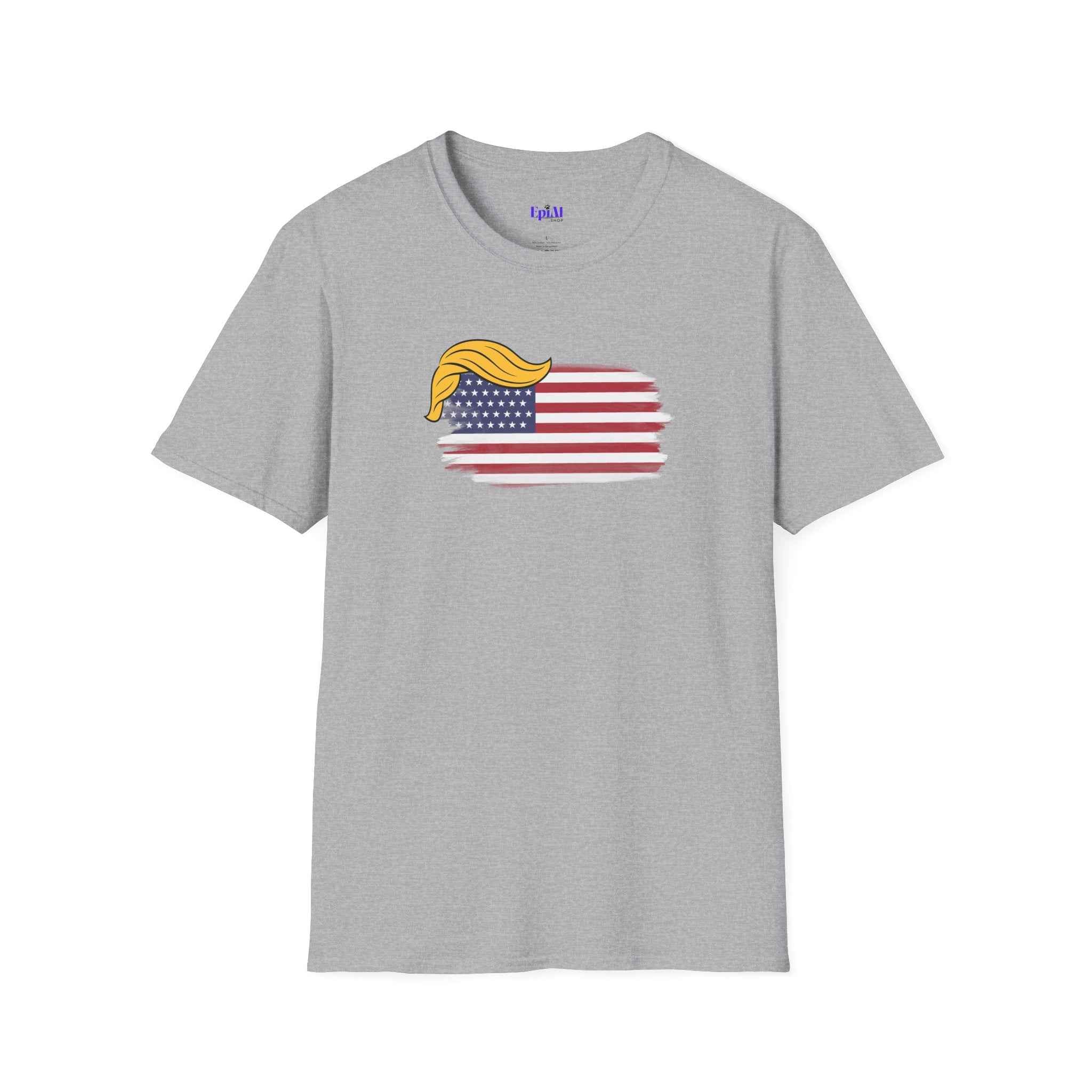 Swoop & Stripes Parody Tee – Unisex Soft Cotton T-Shirt