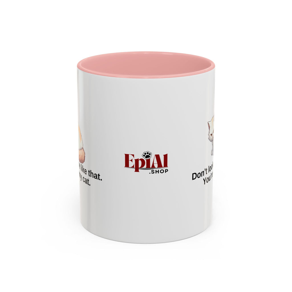 Humorous Cat Lover's Coffee Mug - 11/15oz Accent Mug Printify