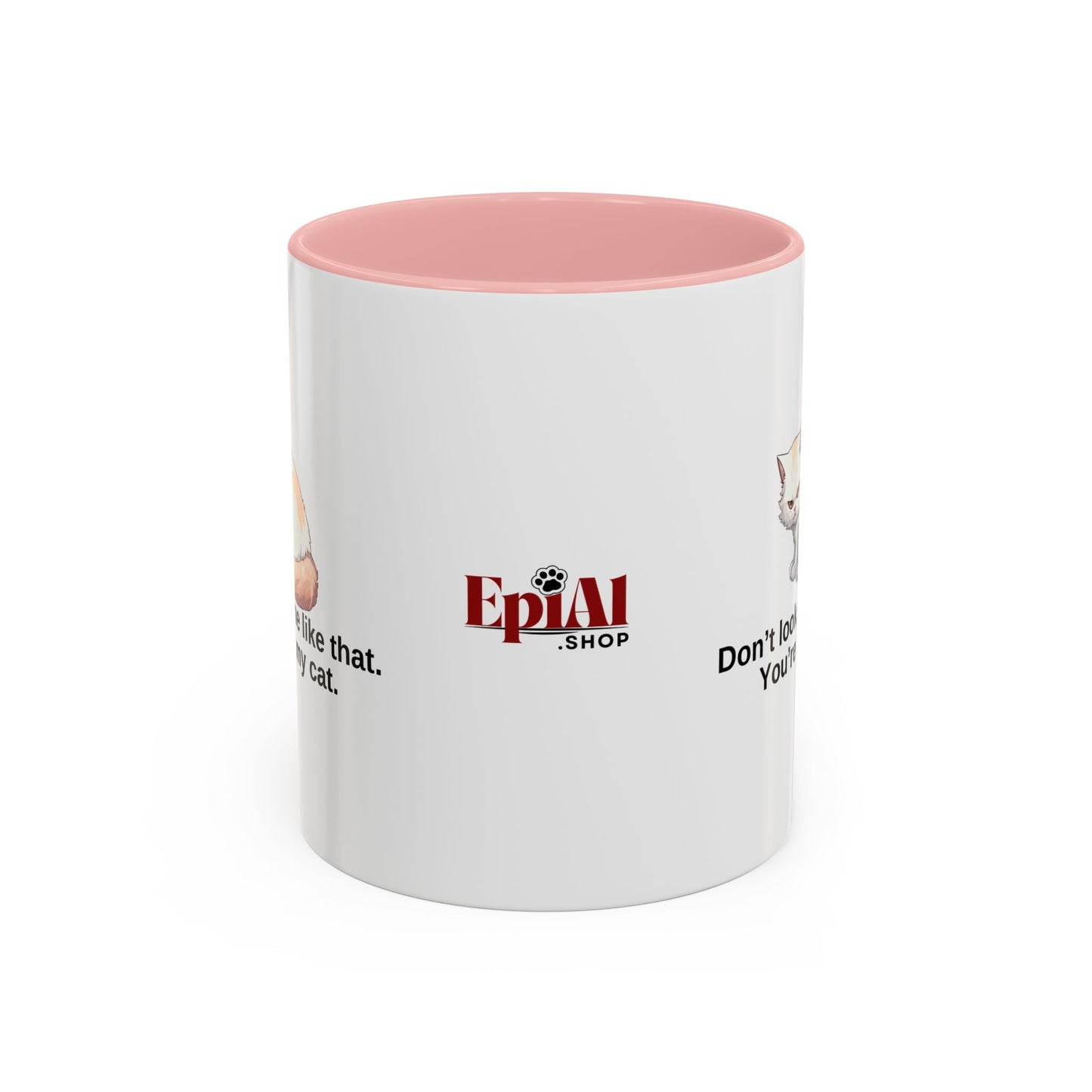 Humorous Cat Lover's Coffee Mug - 11/15oz Accent Mug Printify
