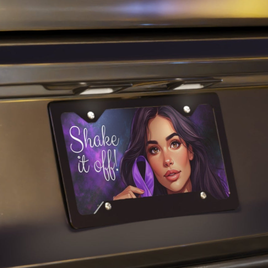 Shake it off! Car Vanity License Plate