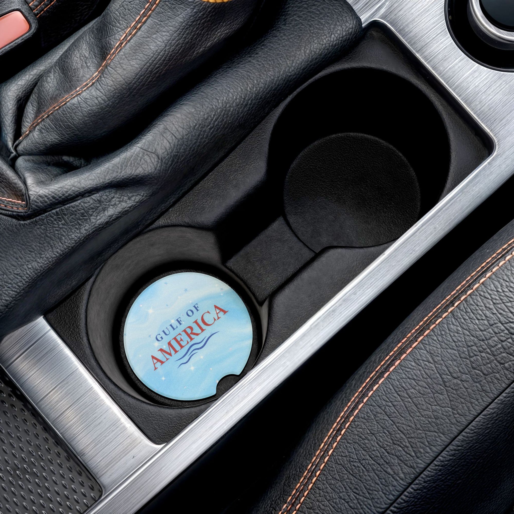 American Gulf Soapstone Car Coaster