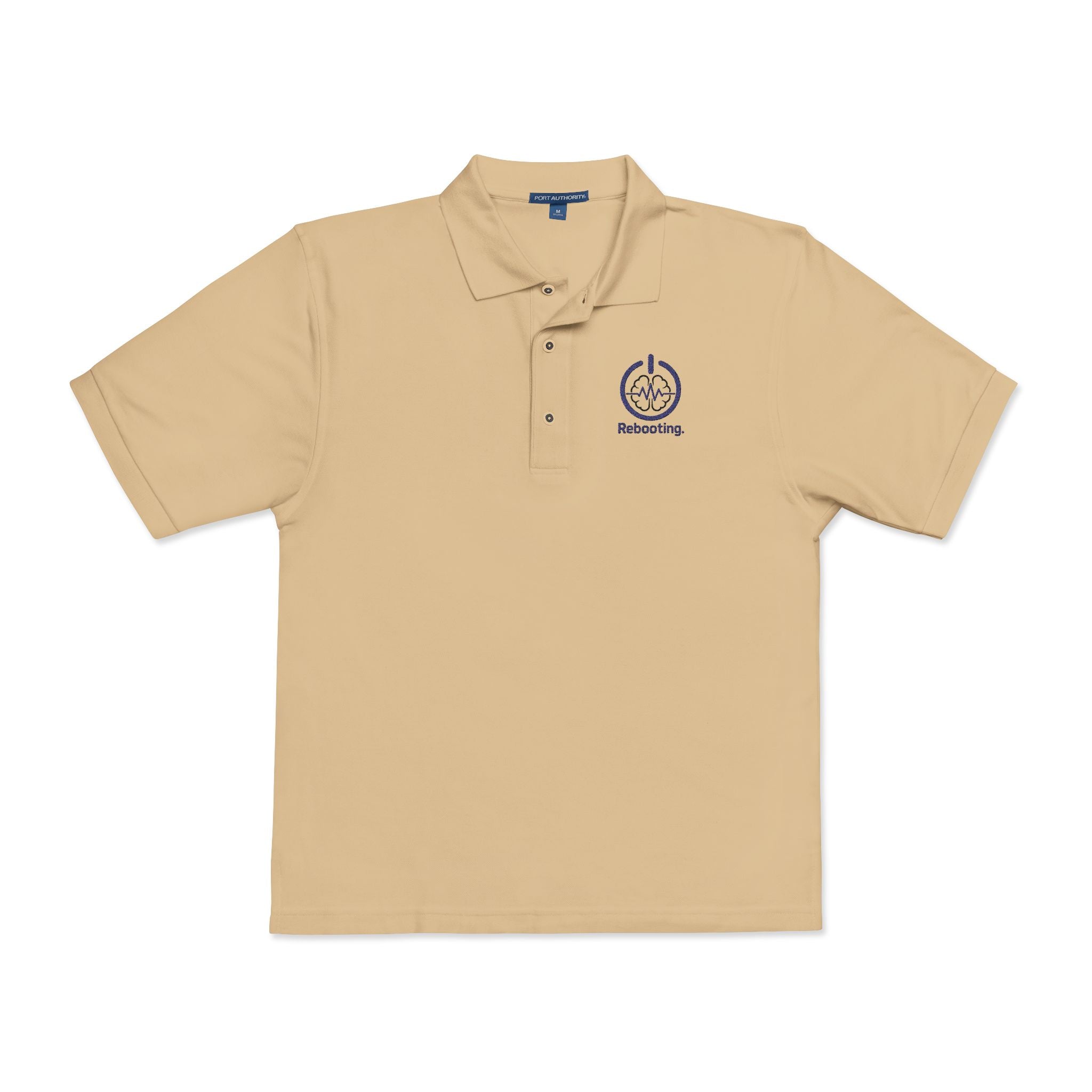 Rebooting Embroidered Polo Shirt