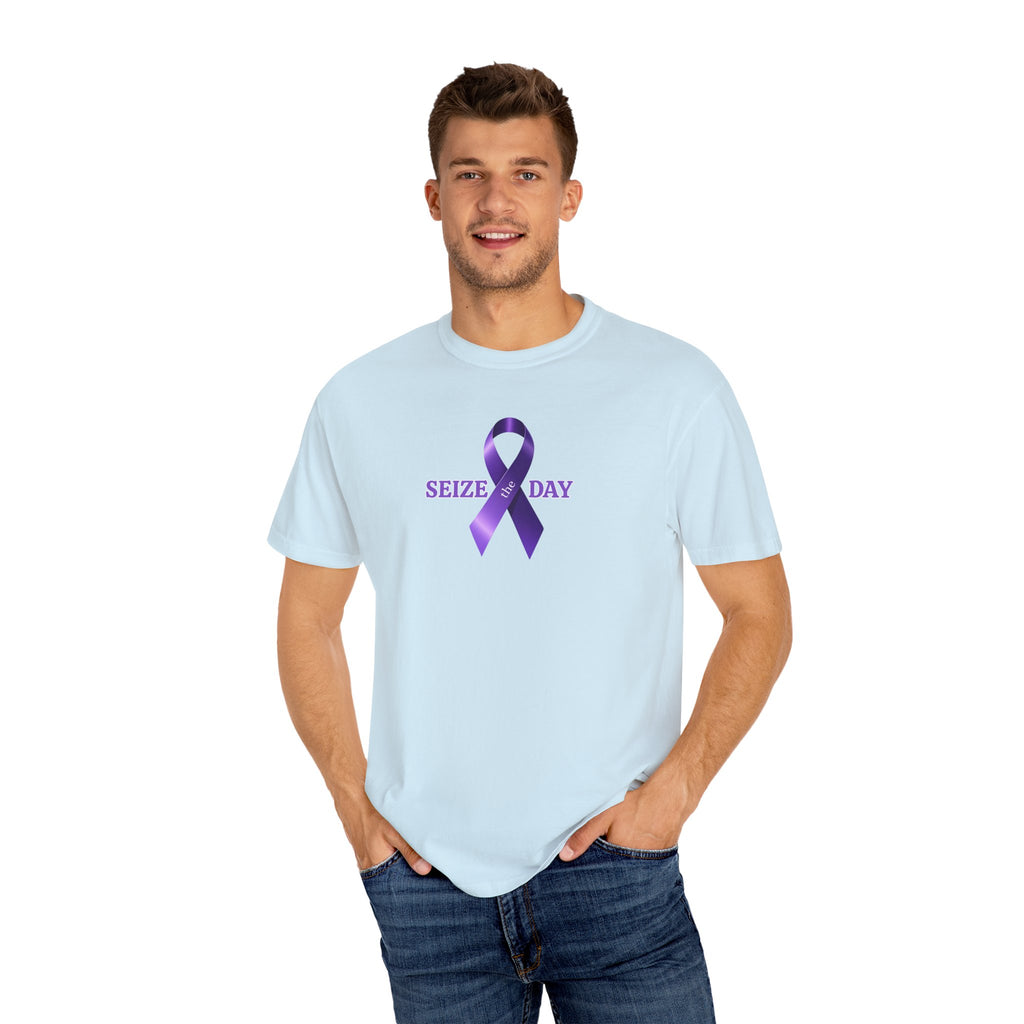 Purple Ribbon Awareness | Seize the Day Tee