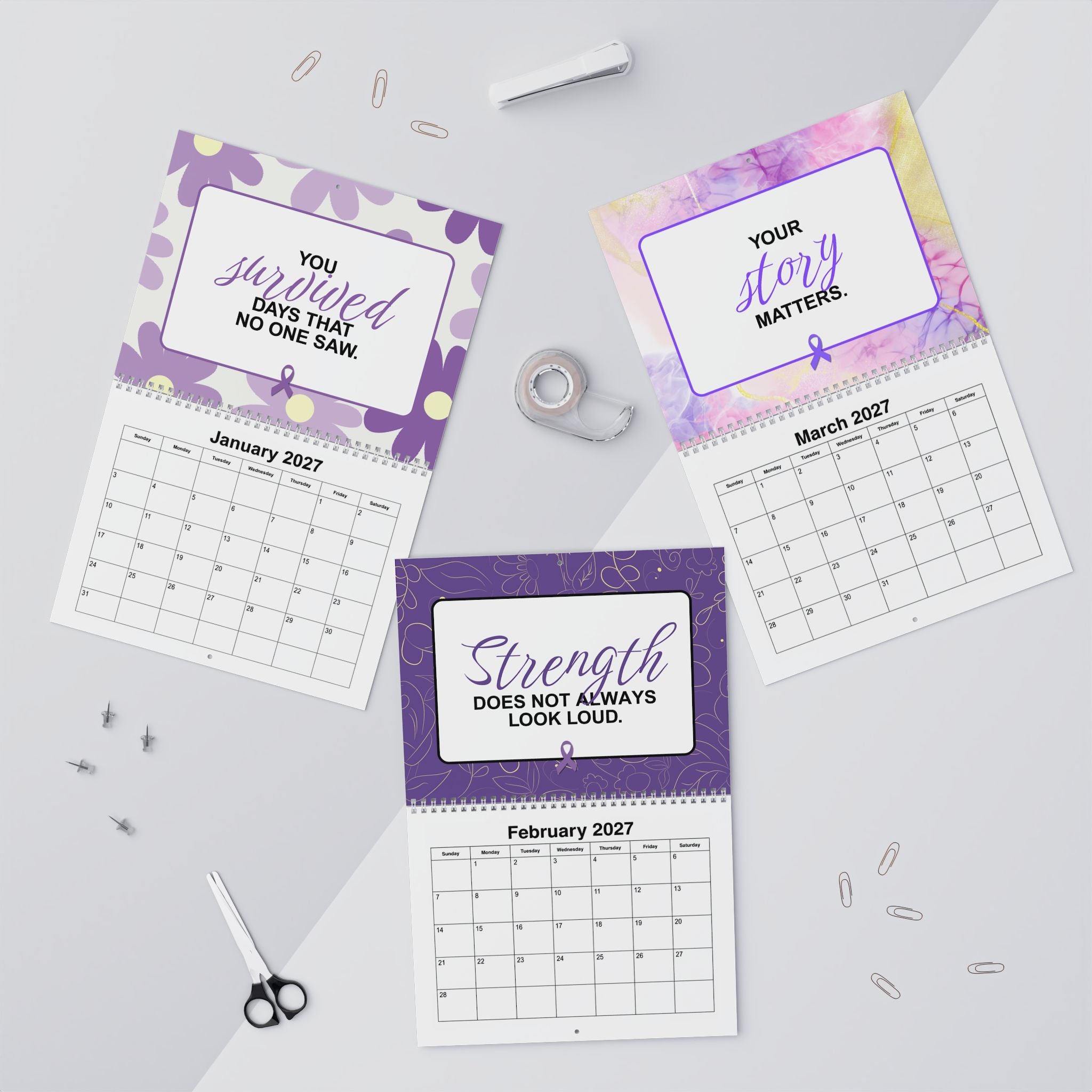 The Epilepsy Warrior Calendar 2027