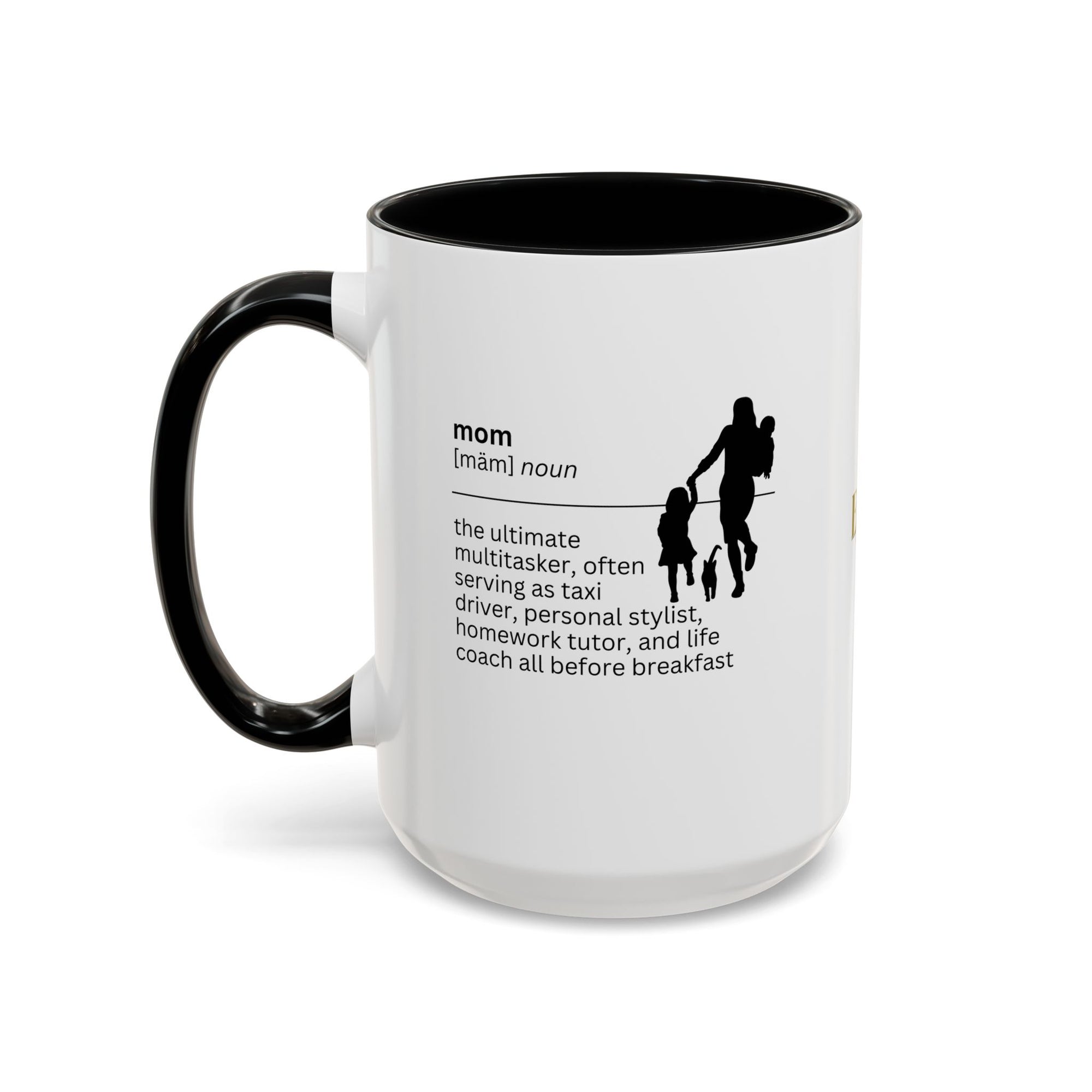 Mom Multitasker Accent Coffee Mug - Perfect Gift for Moms
