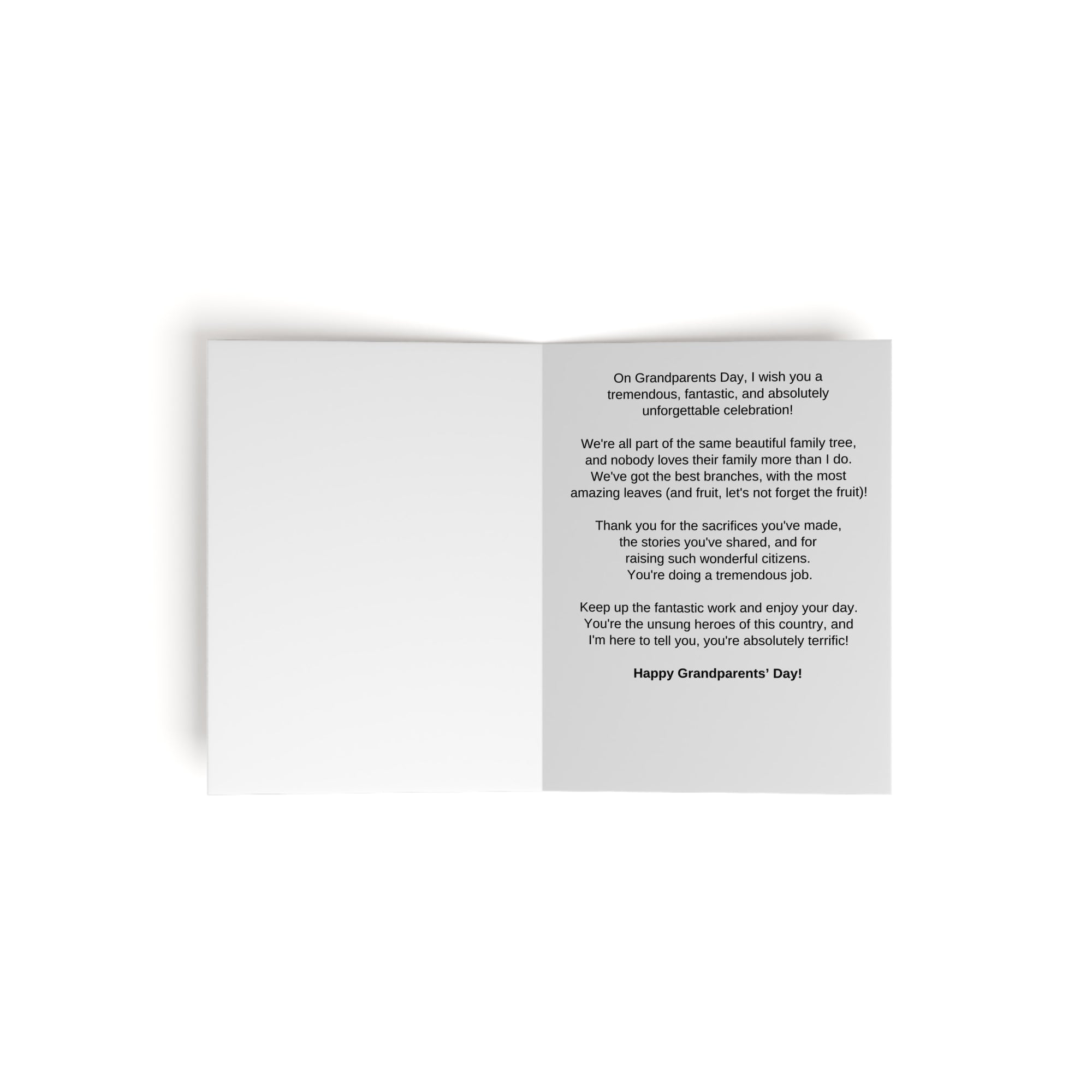 Donald Trump Grandparents' Day Greeting Cards (8, 16, and 24 pcs)