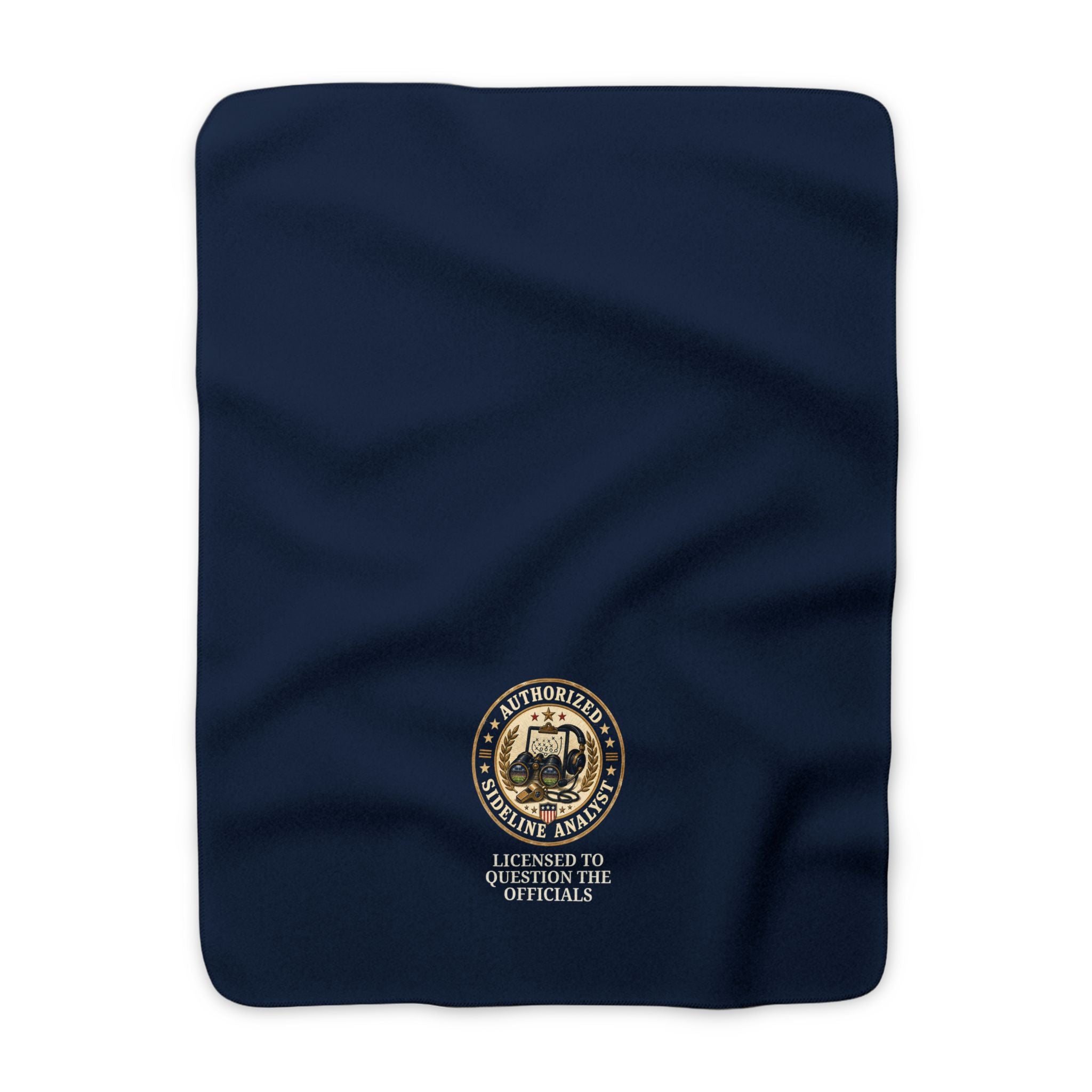Authorized Sideline Analyst Sherpa Stadium Blanket