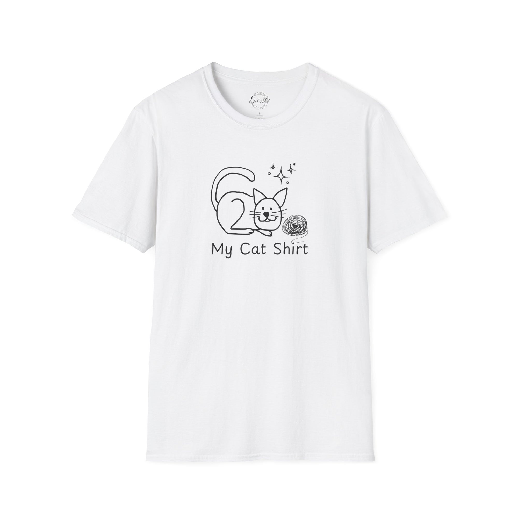 Cute Cat Lover T-Shirt - My Cat Shirt Design