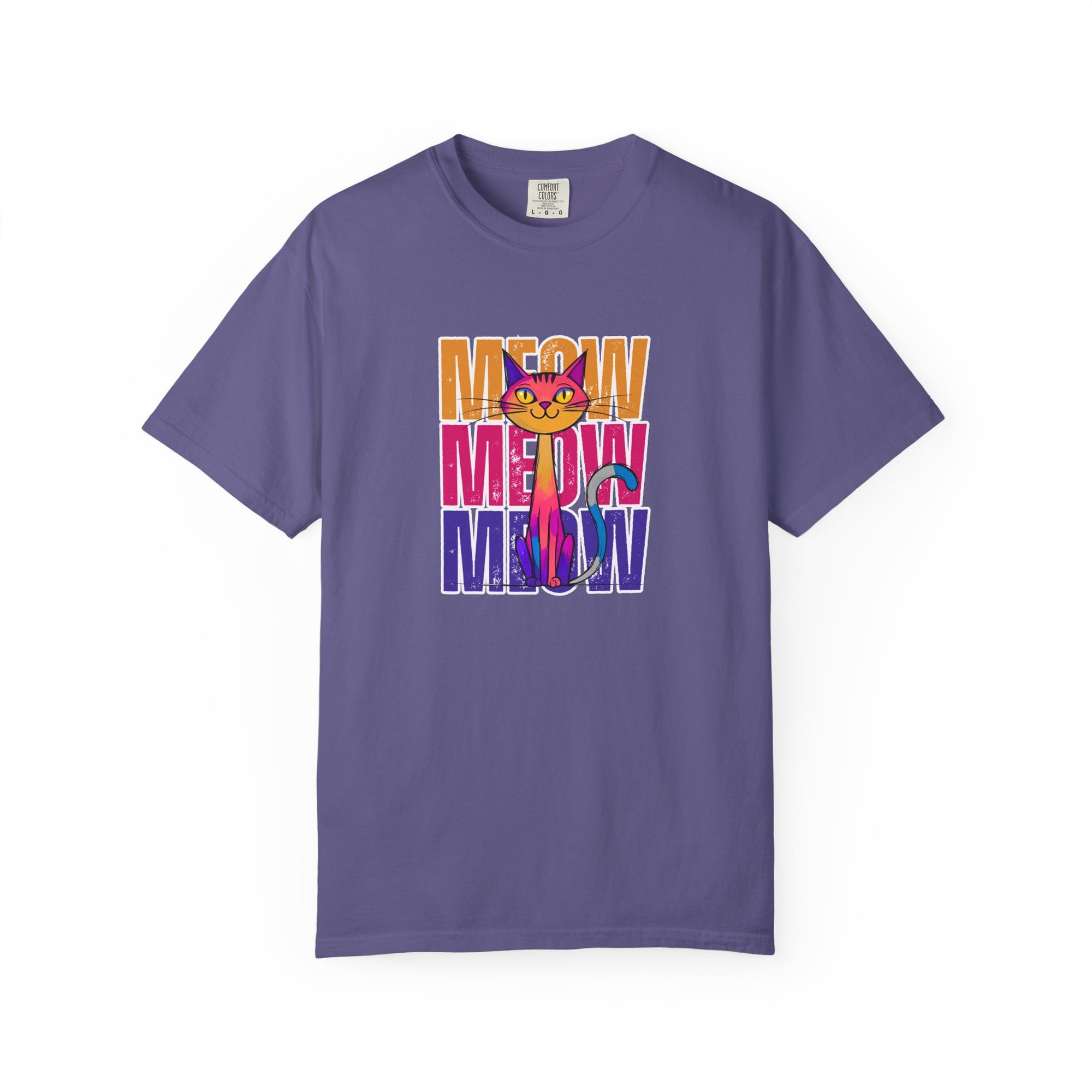 Meow Vibes Unisex T-Shirt | Funny Cat Tee