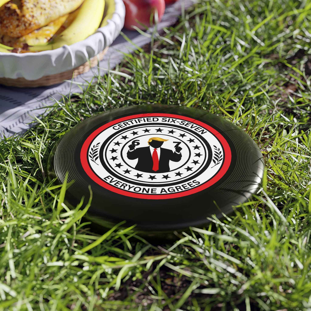 Certified Six-Seven Flying Disc – Political Parody Frisbee