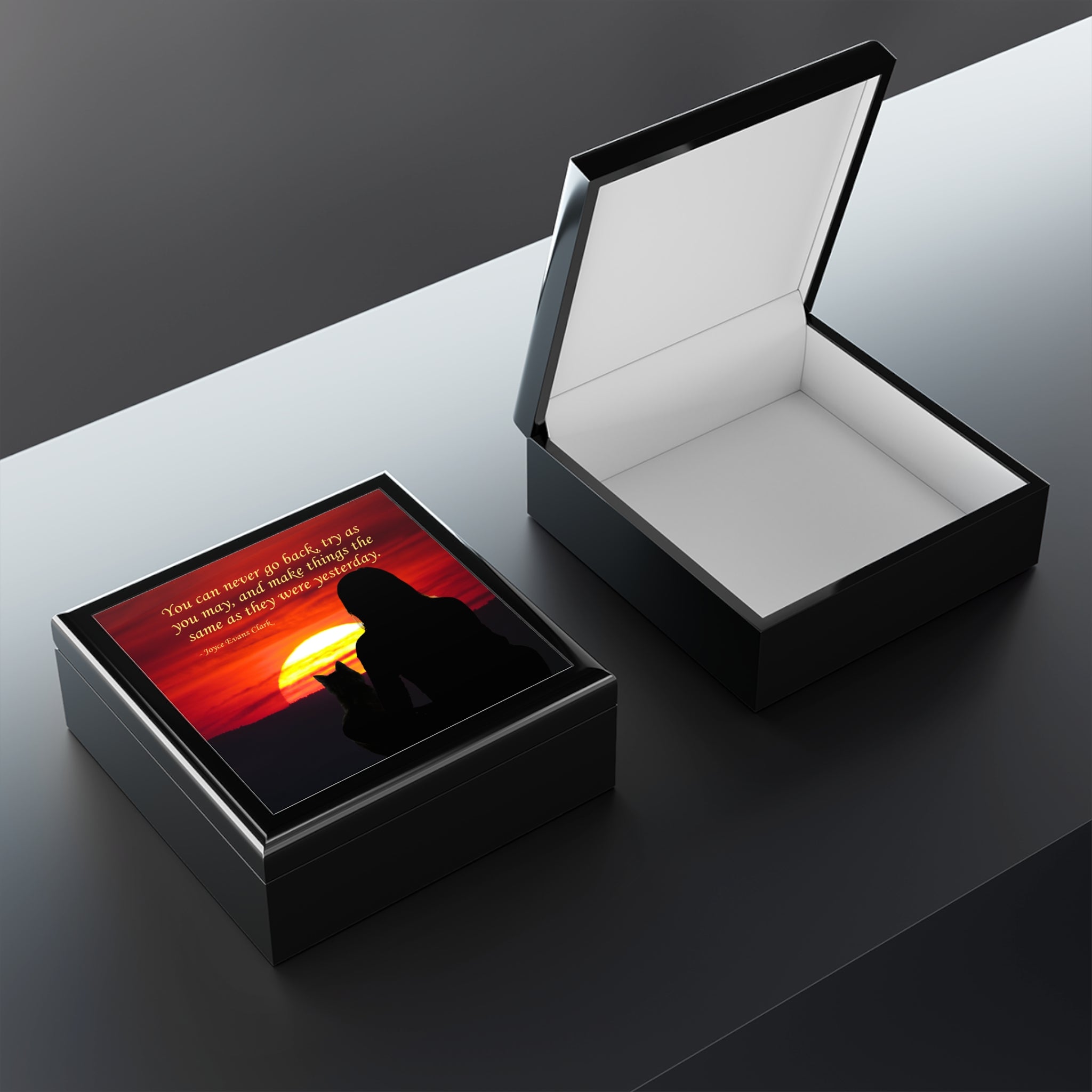 Photo depicting the ​Try As You May Jewelry Box from EpiAl's Shop.