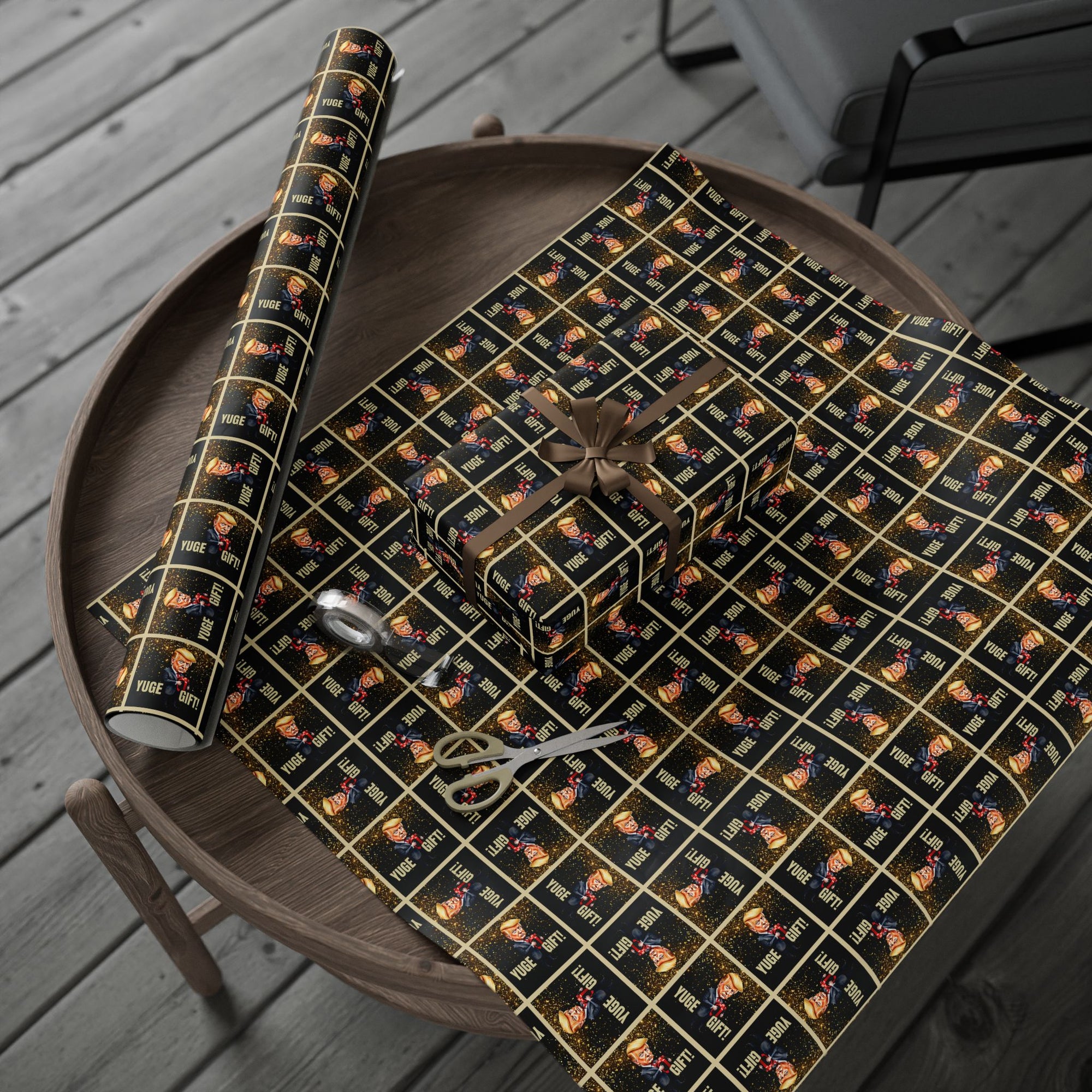 Trump's Yuge Gift All Occasion Wrapping Paper