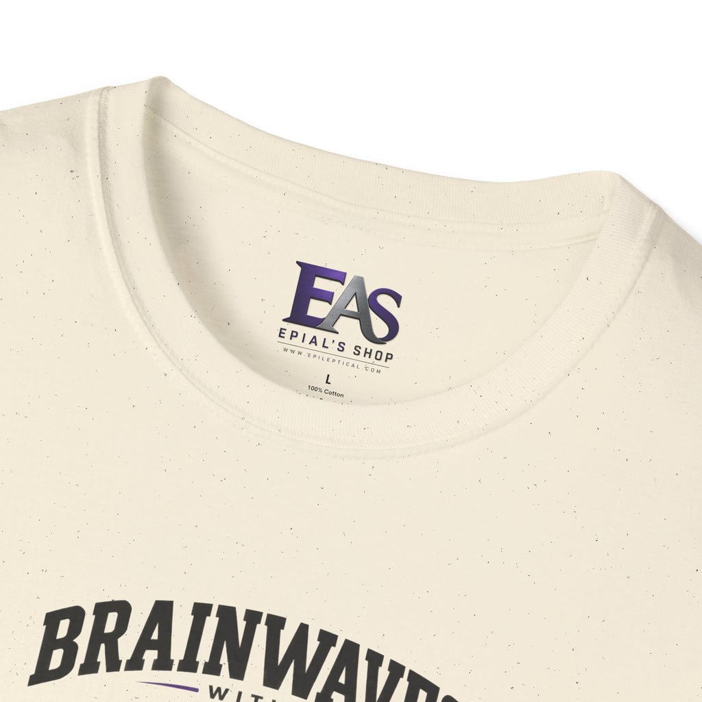 Brainwaves With Main Character Energy Epilepsy Awareness T-Shirt