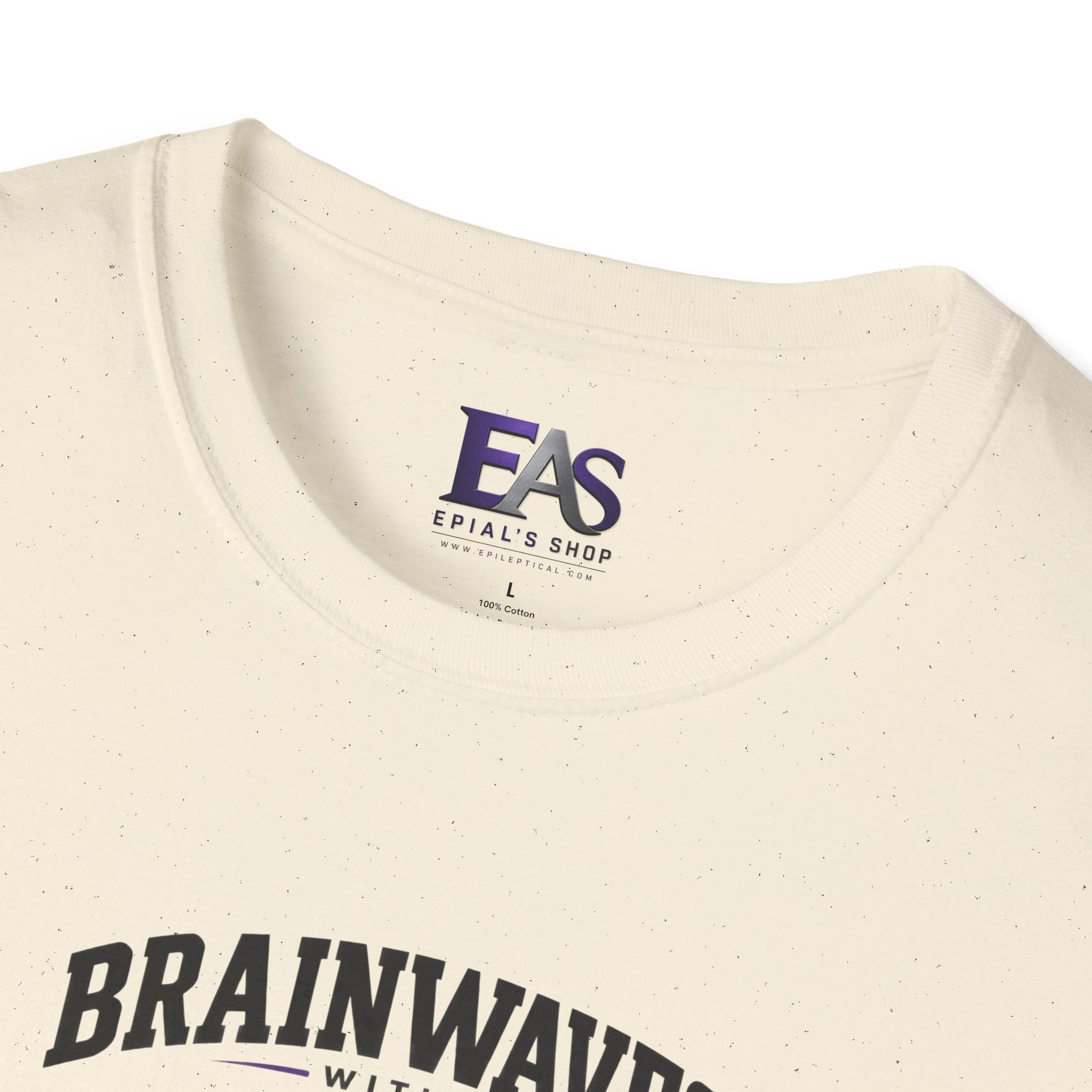 Brainwaves With Main Character Energy Epilepsy Awareness T-Shirt