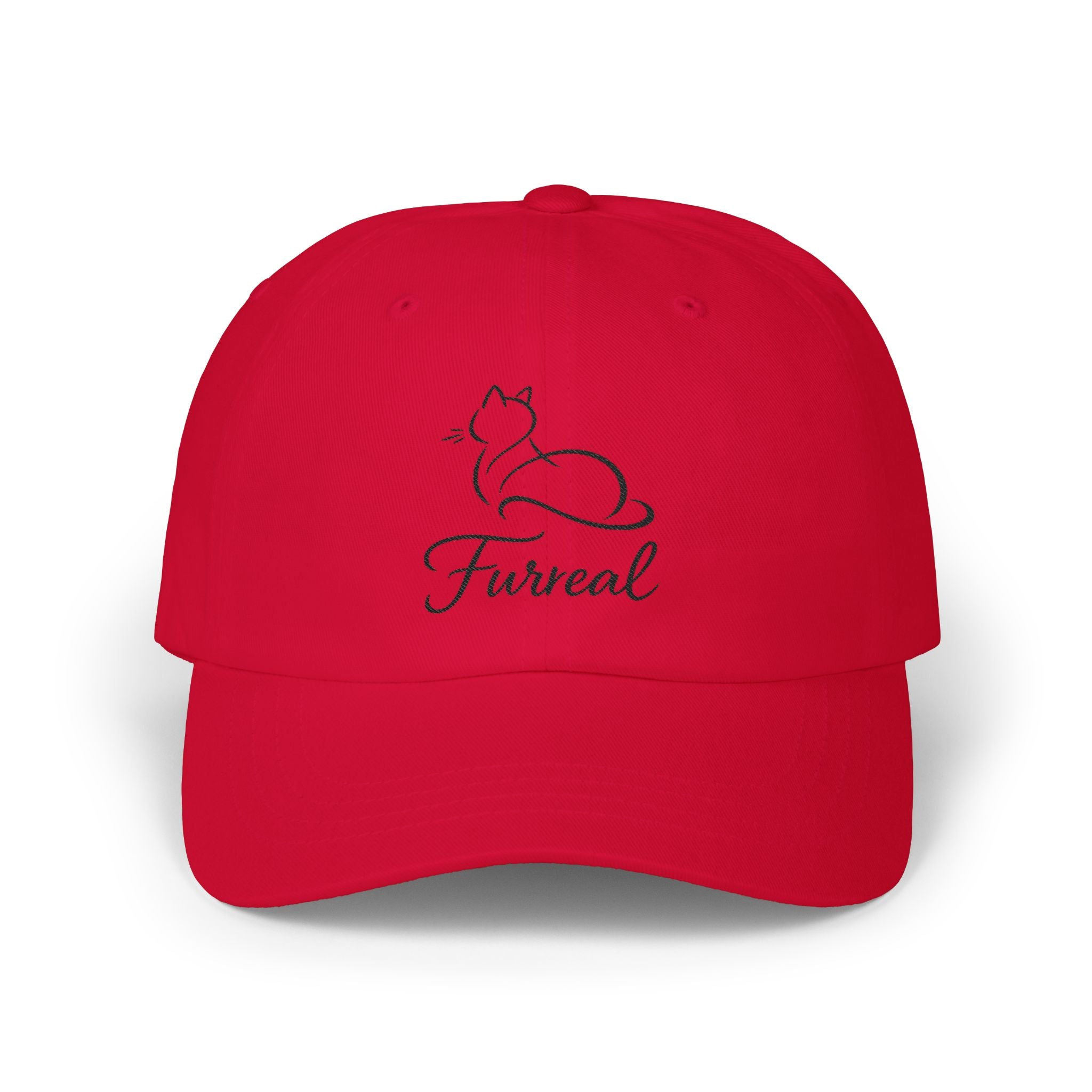 Furreal Dad Hat – Minimal Cat Lover Baseball Cap