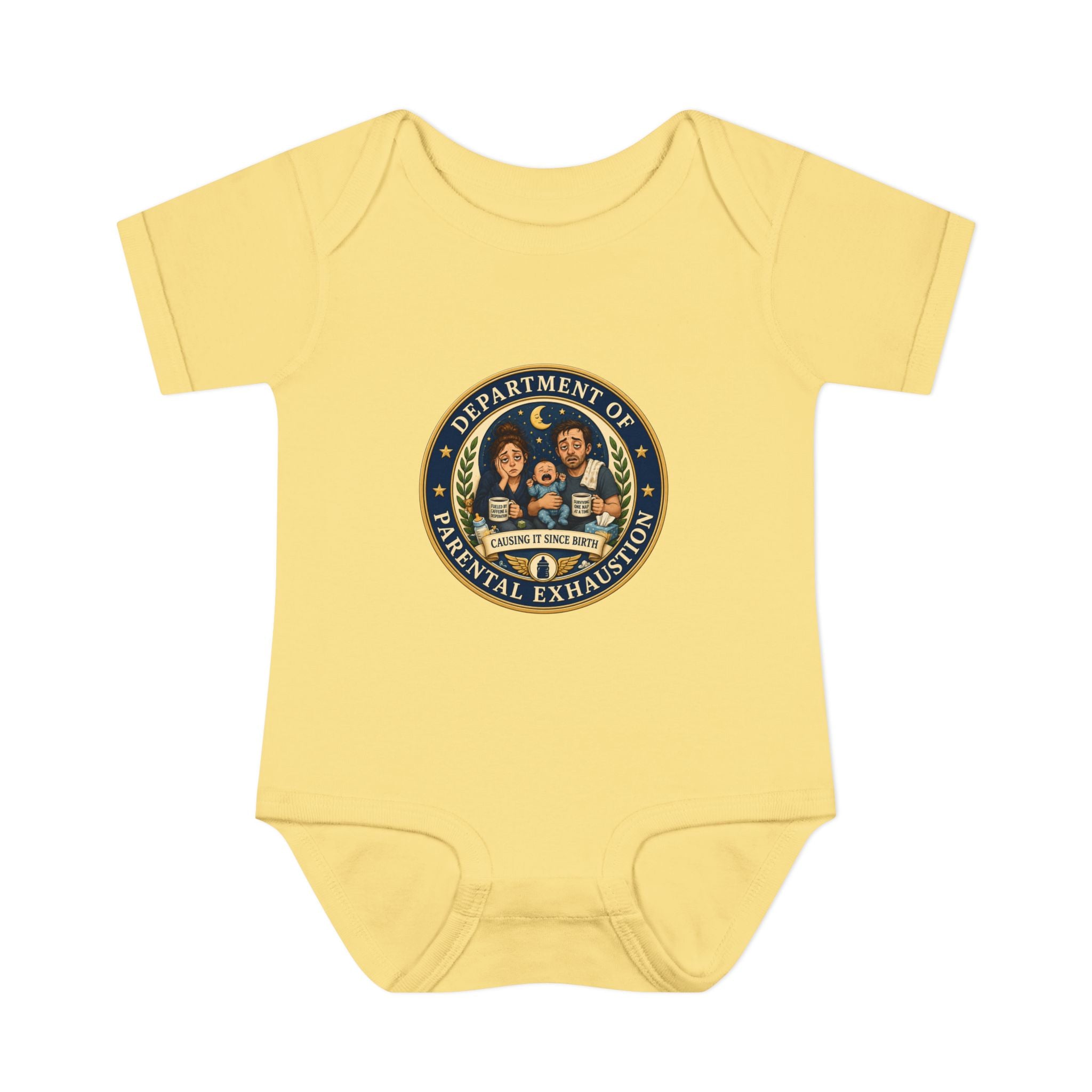 Department of Parental Exhaustion Infant Bodysuit | Baby Onesie
