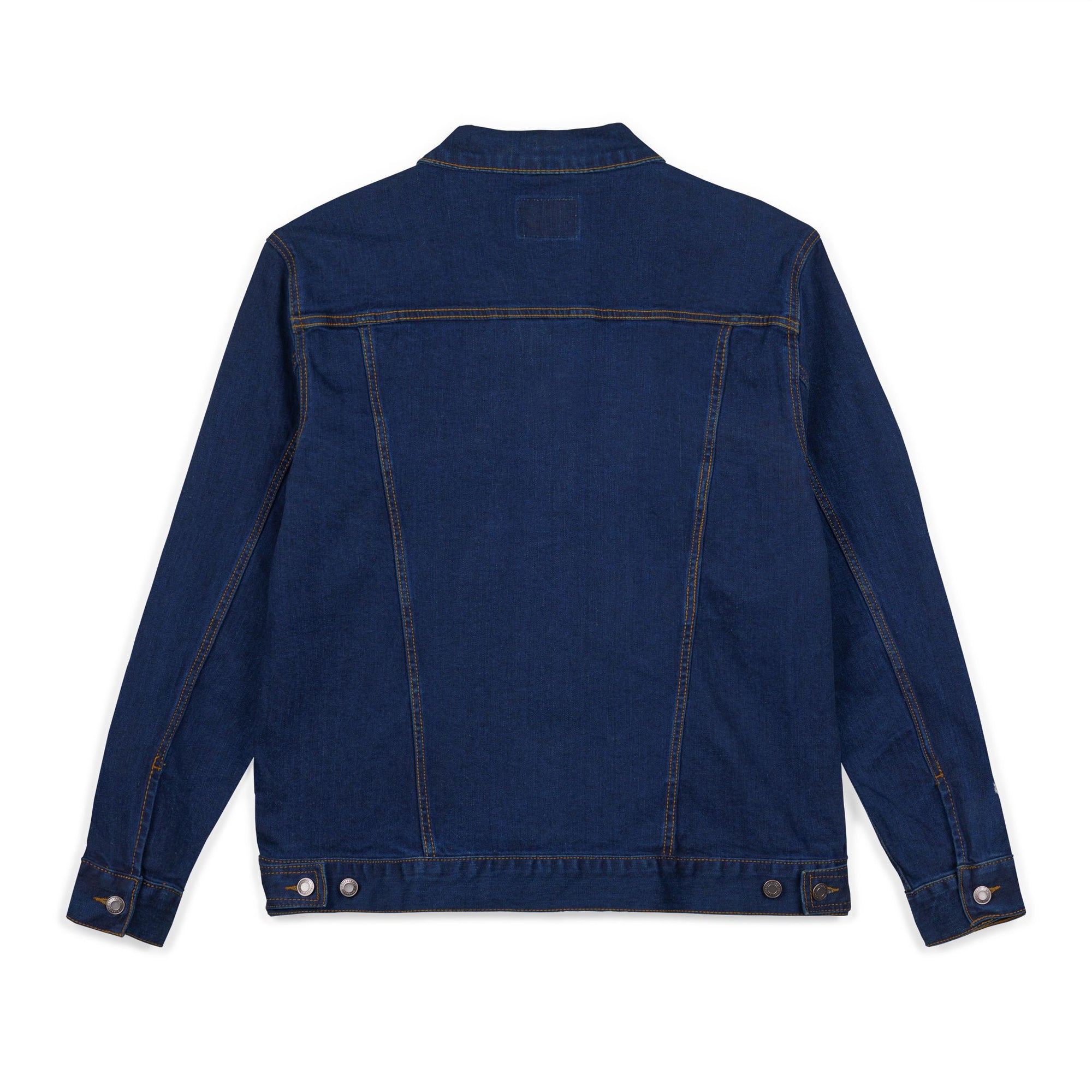 Seize the Day Denim Jacket with Embroidered Purple Ribbon