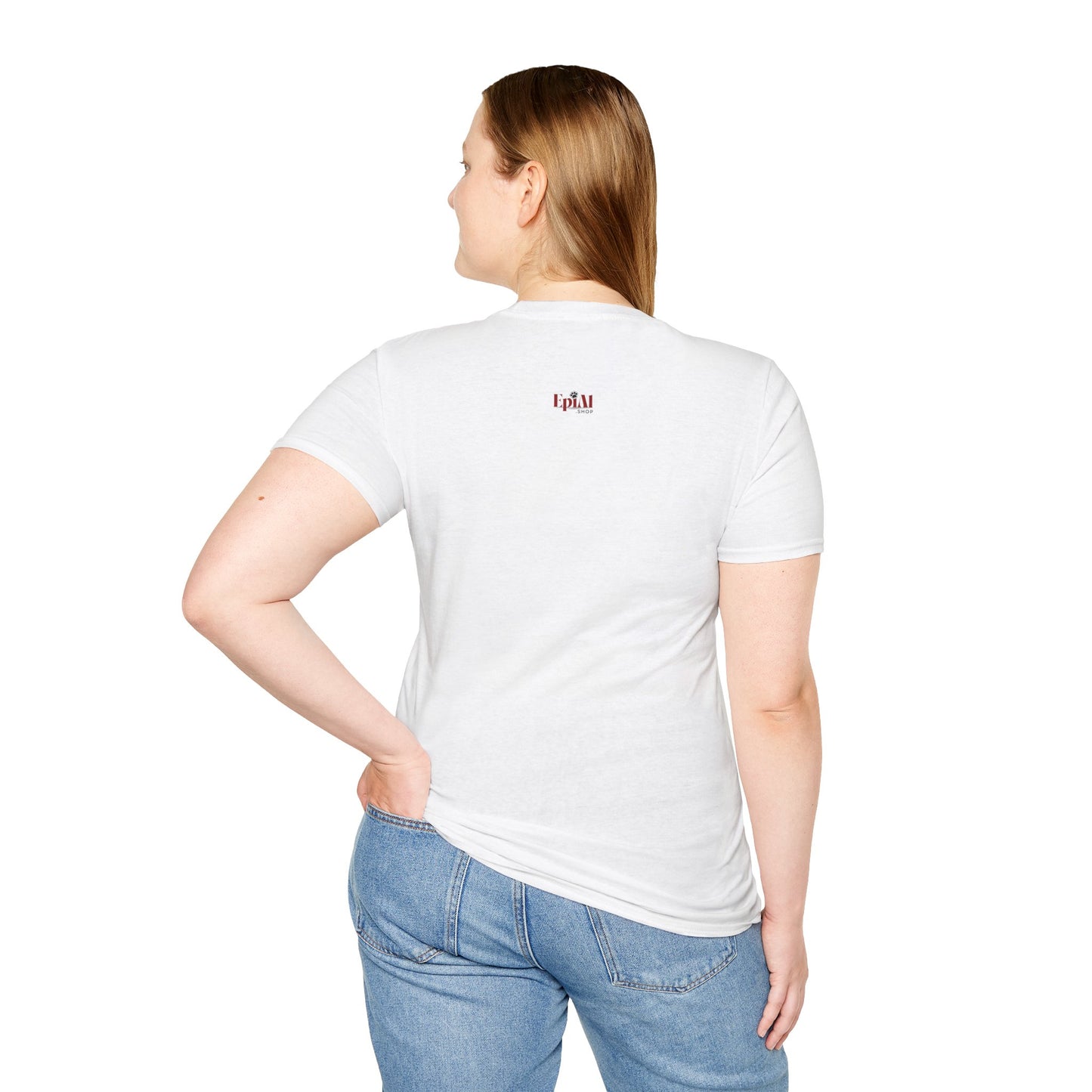 Playful Cat Graphic T-Shirt – Unisex Softstyle Tee for Cat Lovers