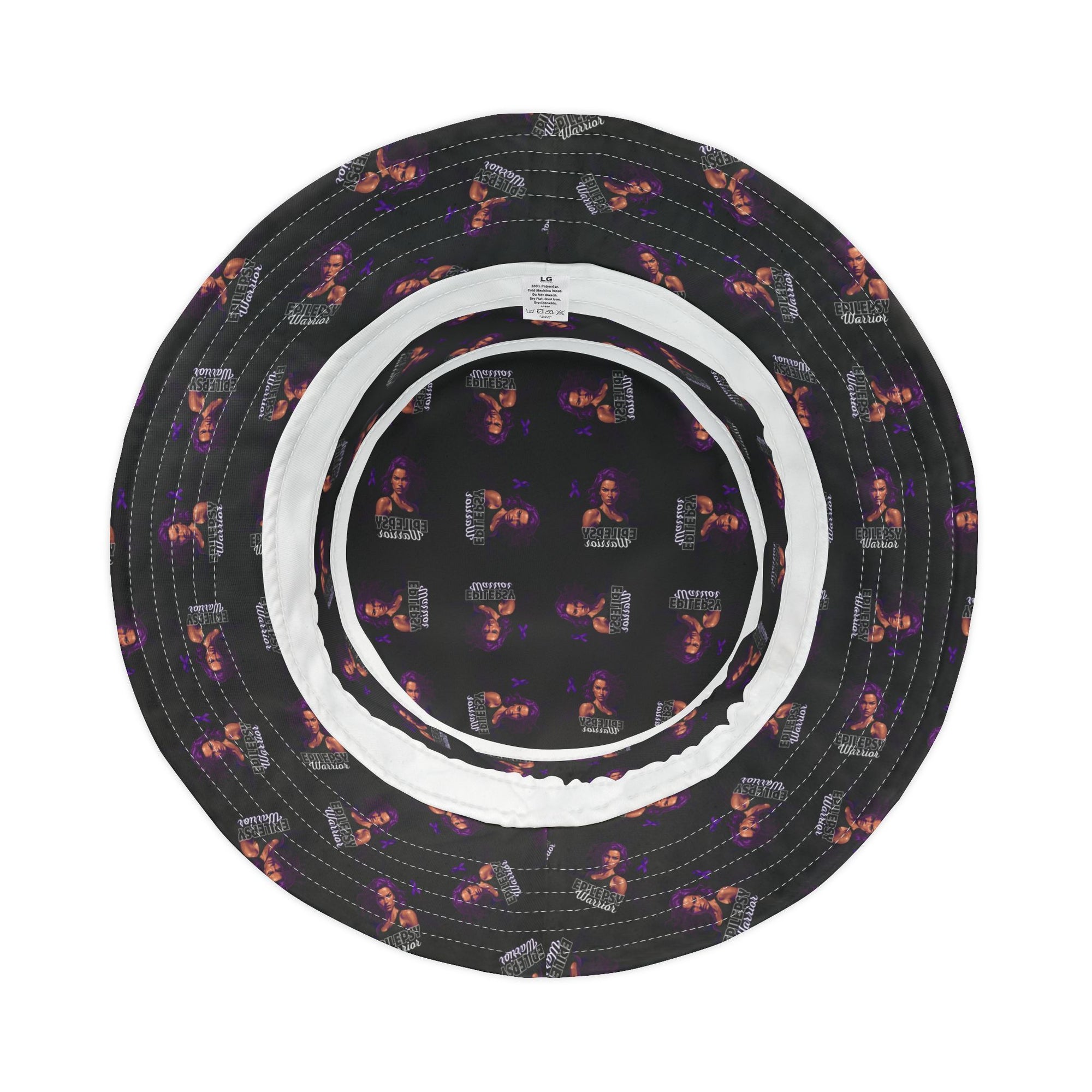 Epilepsy Warrior Woman Bucket Hat
