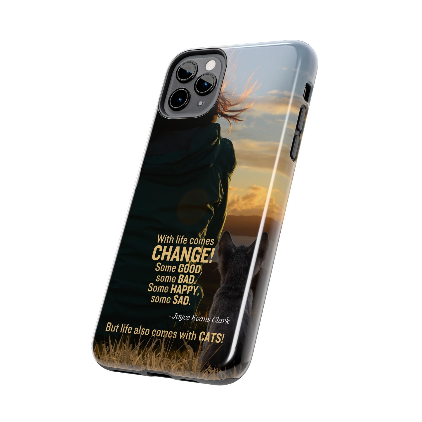 Life Comes with Cats Tough Phone Cases