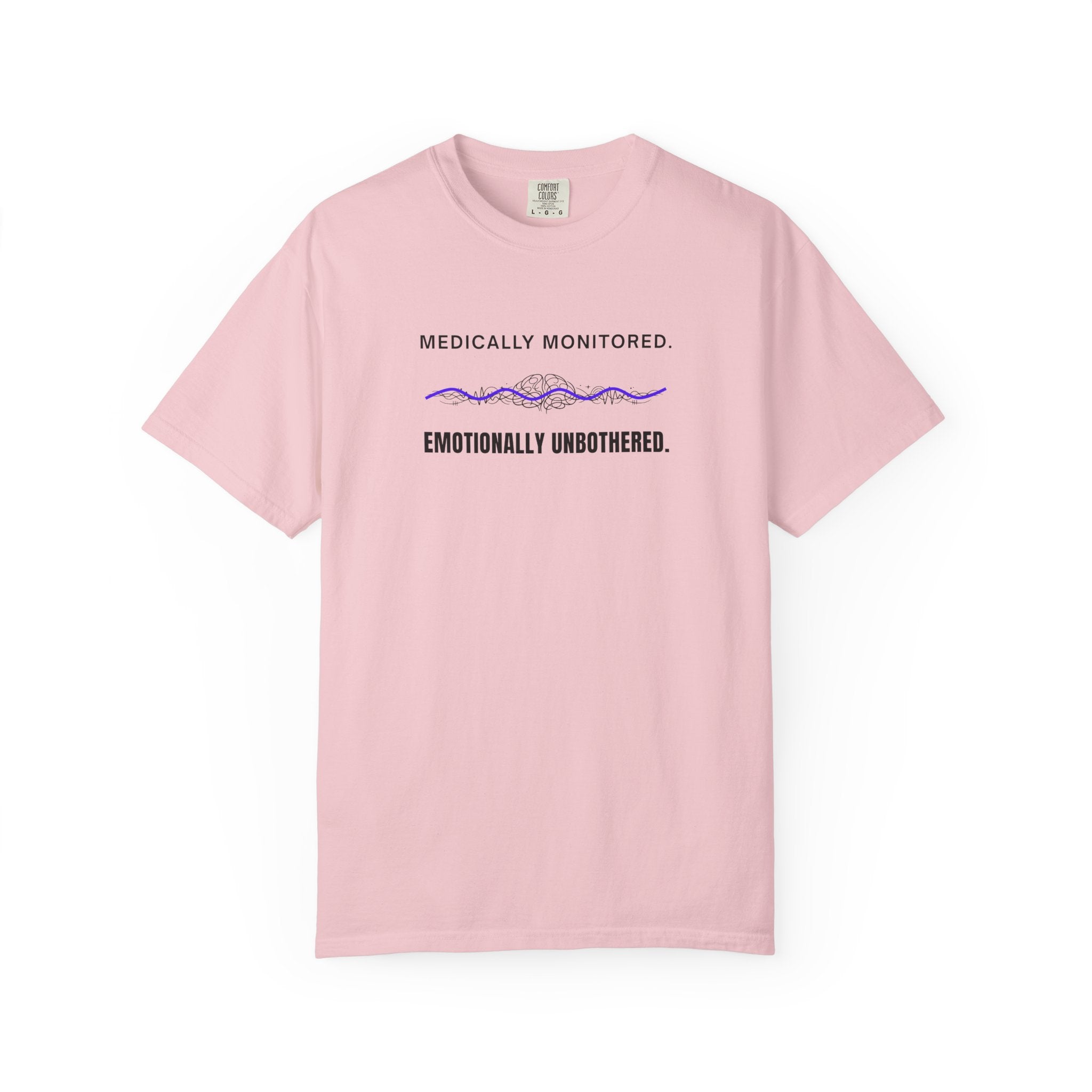 Medically Monitored. Emotionally Unbothered. – Epilepsy Awareness T-Shirt