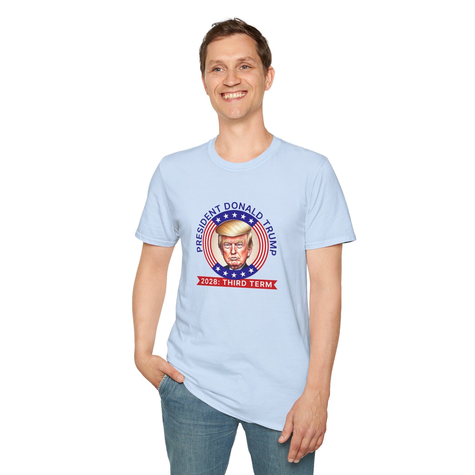 Trump Third Term 2028 Unisex Softstyle T-Shirt