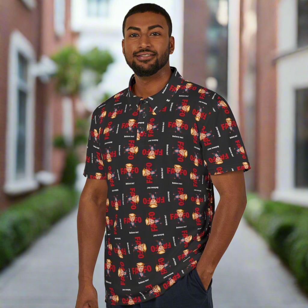 Trump FAFO Unisex Polo Shirt