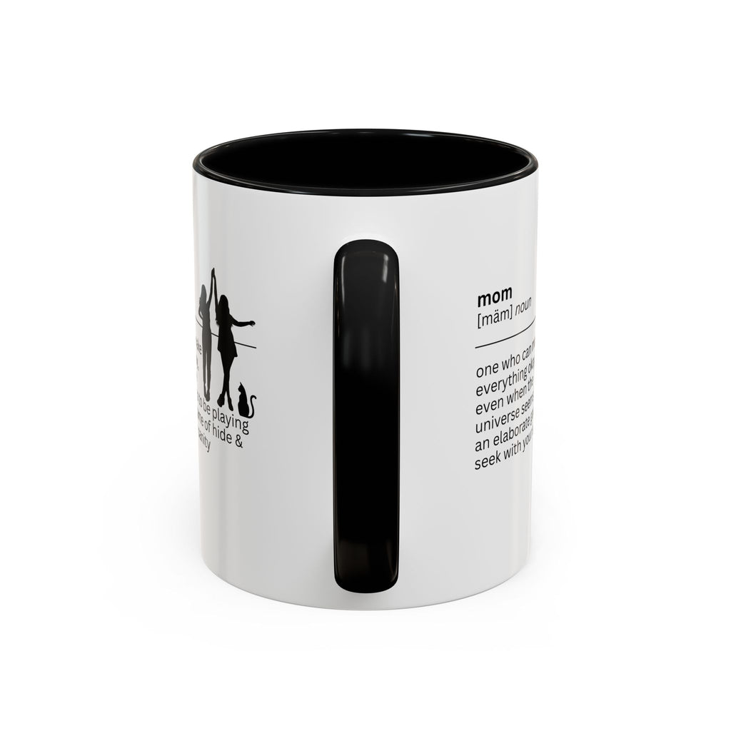 Mom Okay Accent Coffee Mug - Perfect Gift for Moms