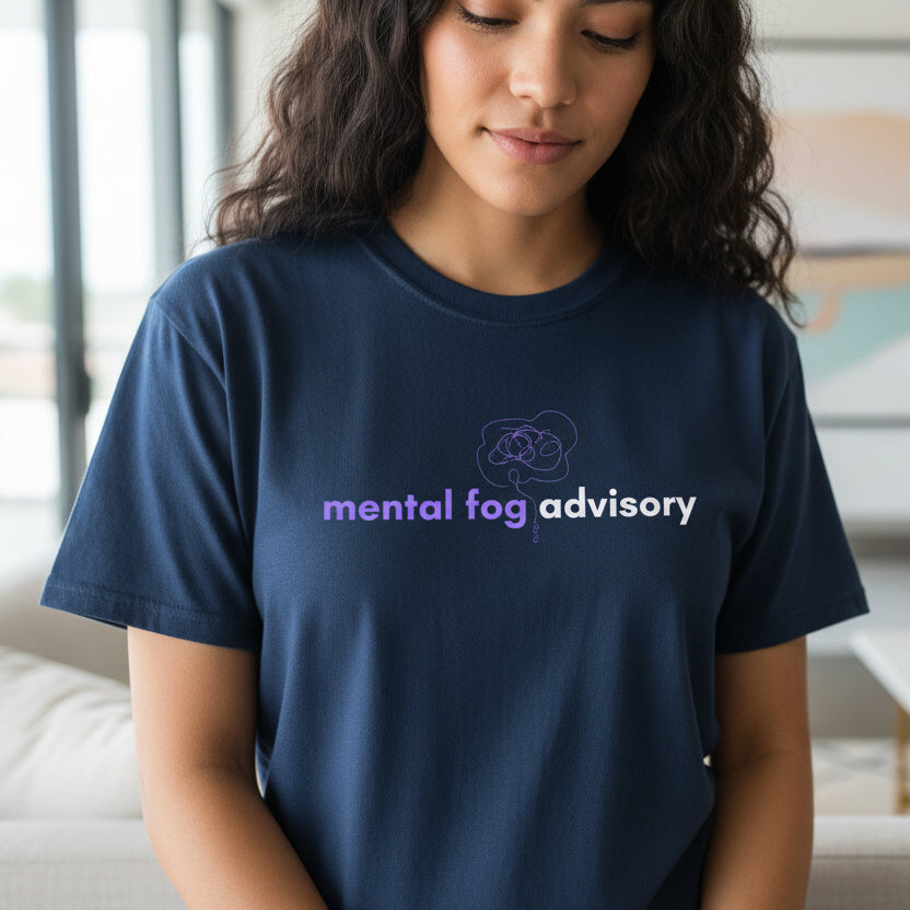 Mental Fog Advisory T-Shirt | Neuro Awareness Tee