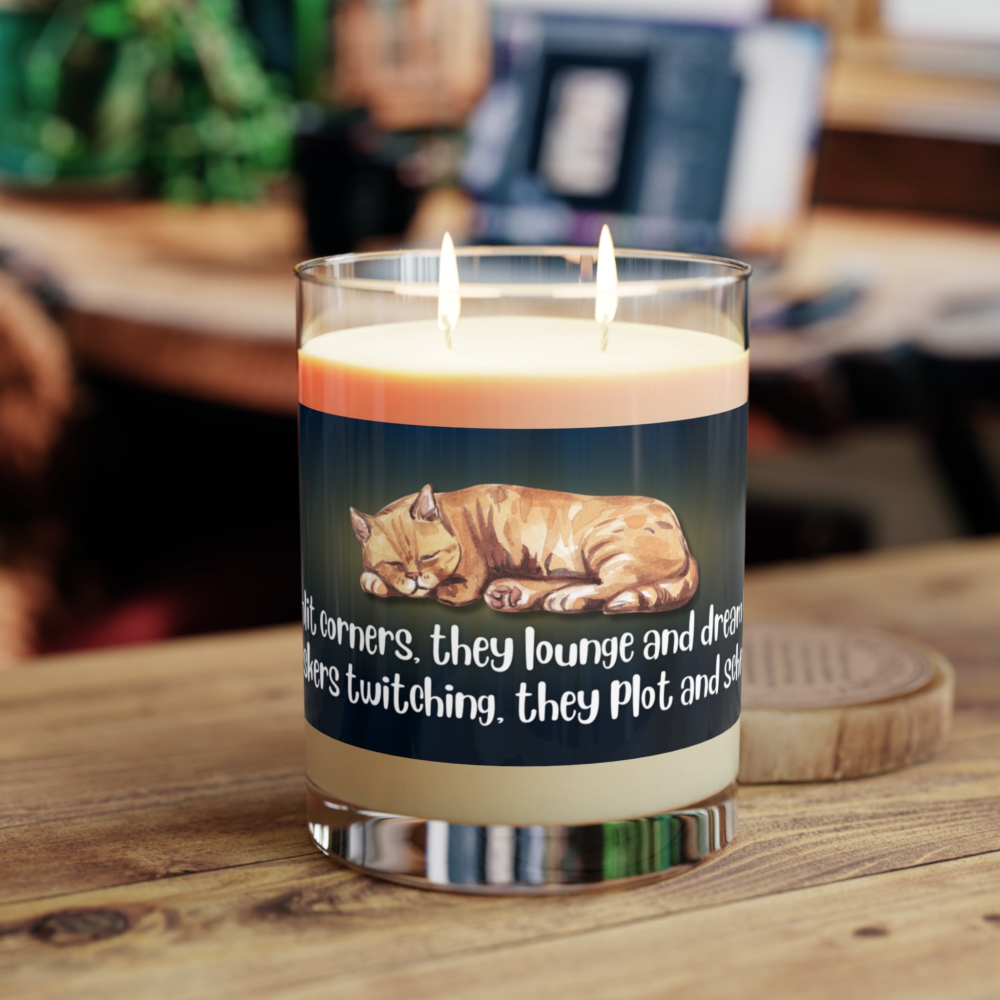 Photo depicting the ​Sunlit Corners Scented Candle - Full Glass, 11oz from EpiAl's Shop.