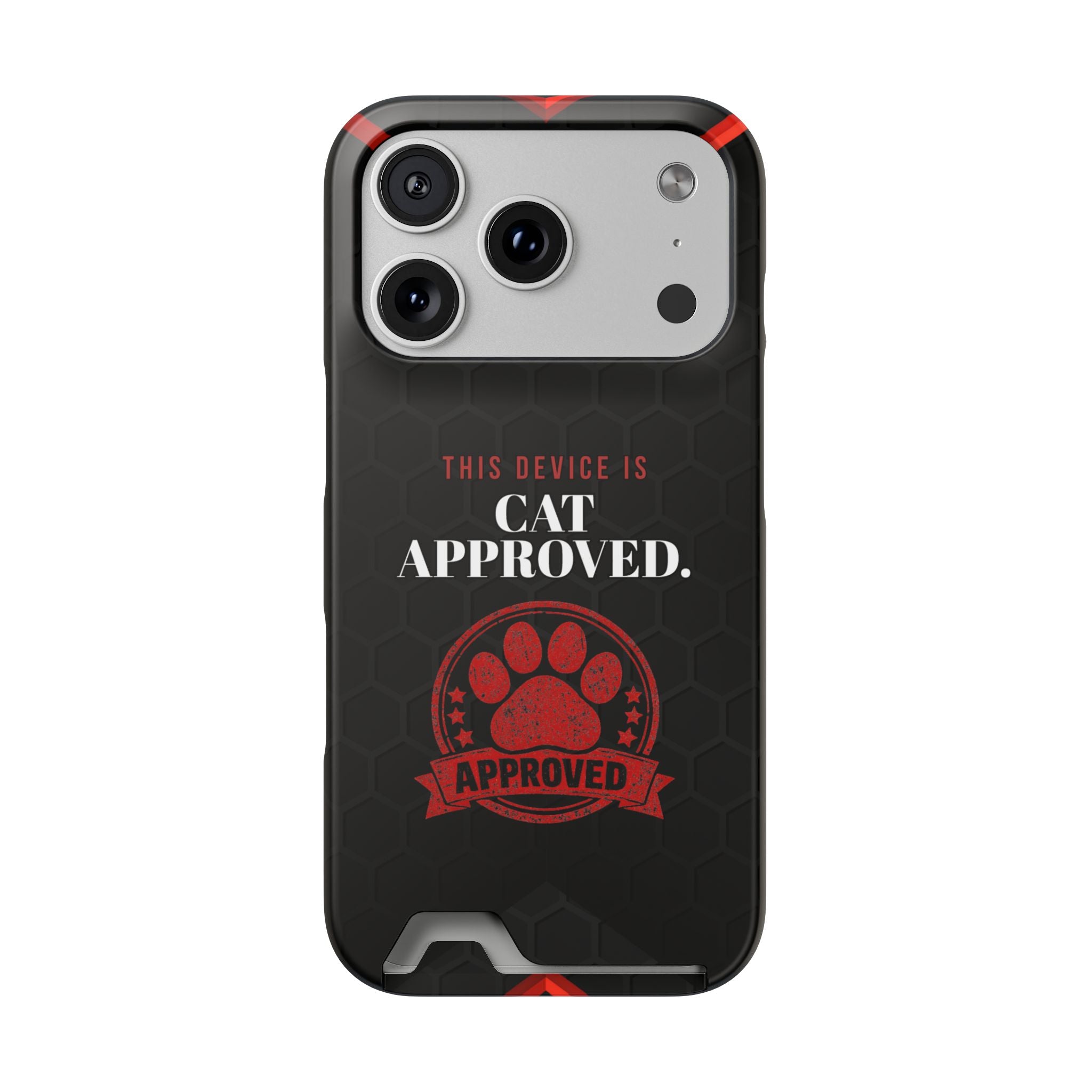 This Device Is Cat Approved Samsung Galaxy Case – Paw Stamp Design