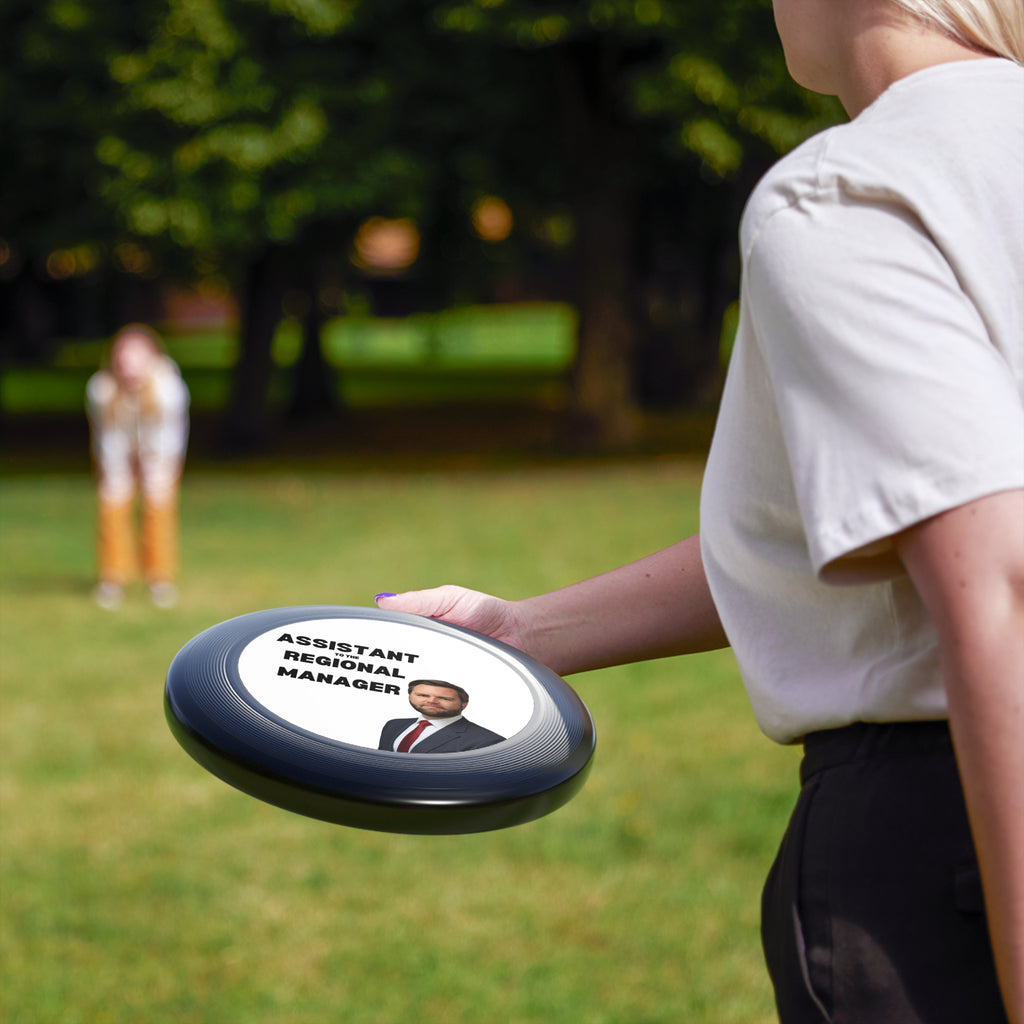 Funny Frisbee with Assistant to the Regional Manager Design