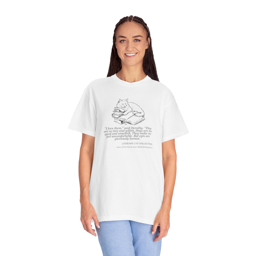 Literary Cat Unisex T-Shirt - Anne of the Island