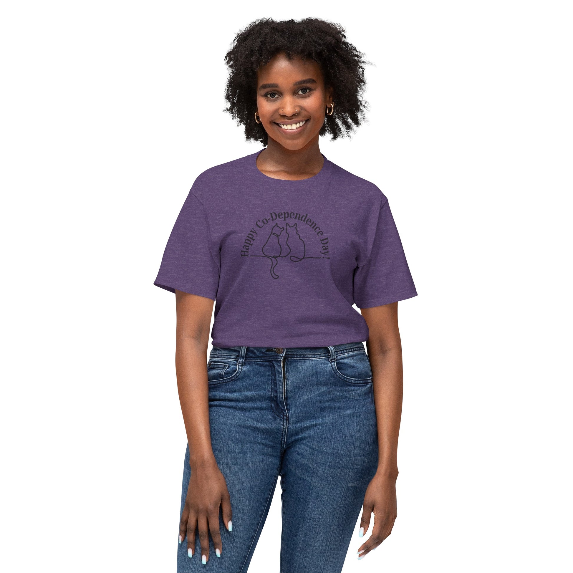 Co - Dependence Day Unisex HD Cotton™ T - shirt - T - Shirt - Epileptic Al’s Shop