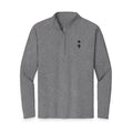 Semicolon Suicide Awareness Embroidered Quarter-Zip Pullover
