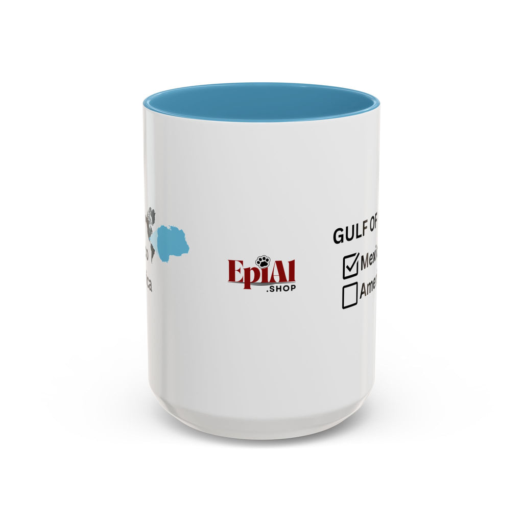 Gulf of Mexico Checkbox Accent Coffee Mug