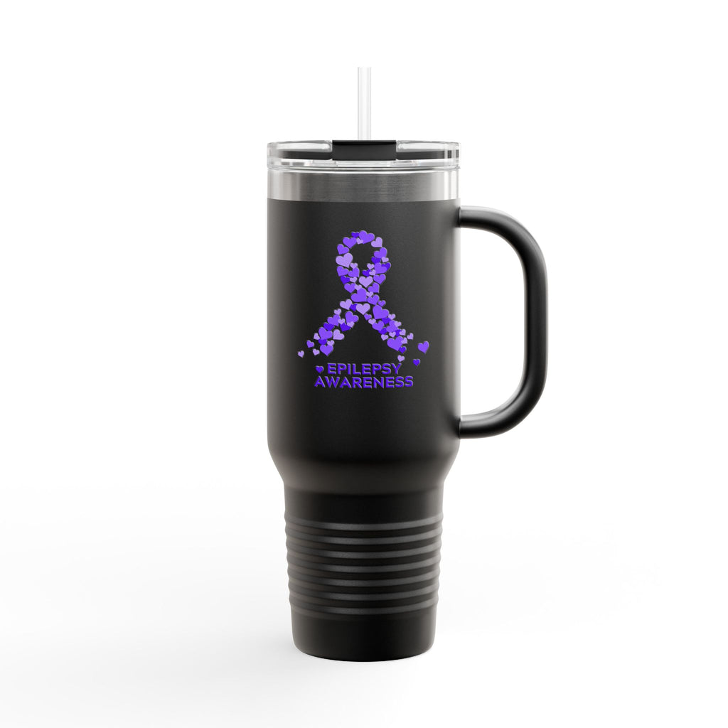 Epilepsy Awareness Insulated Travel Mug, 40oz