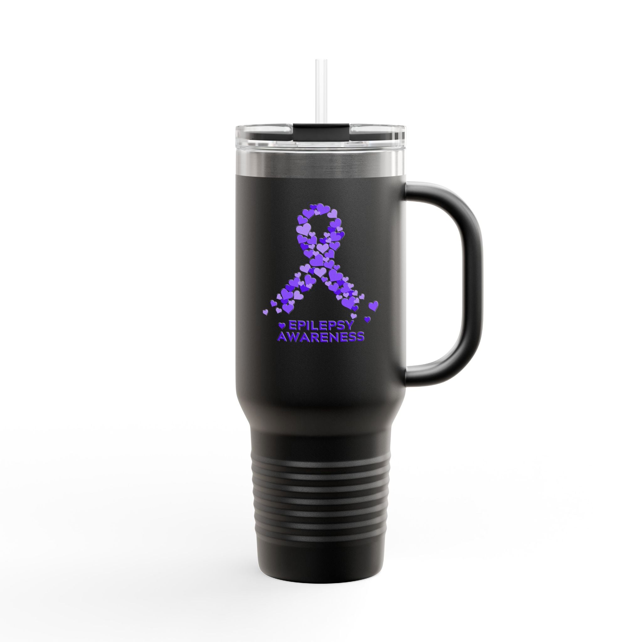 Epilepsy Awareness Insulated Travel Mug, 40oz
