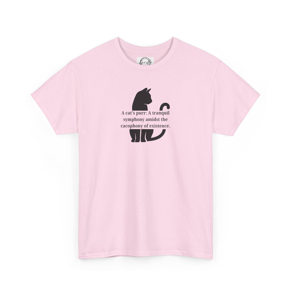 Purr Prose: Cacophony of Life Unisex Heavy Cotton Tee