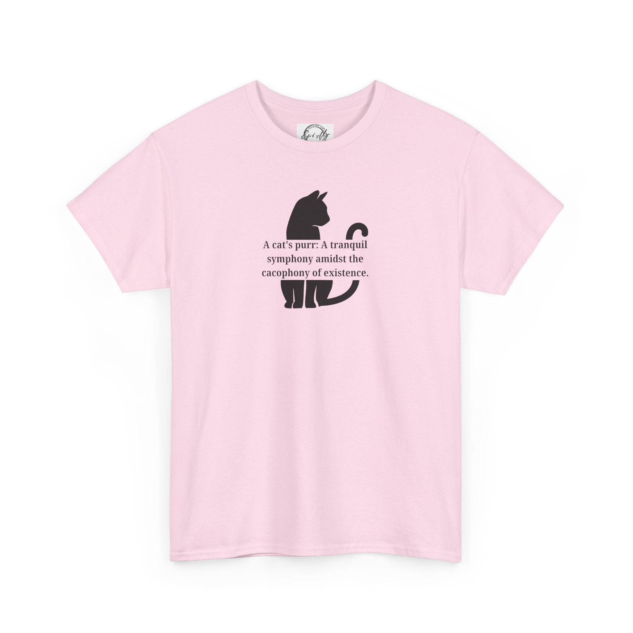 Purr Prose: Cacophony of Life Unisex Heavy Cotton Tee