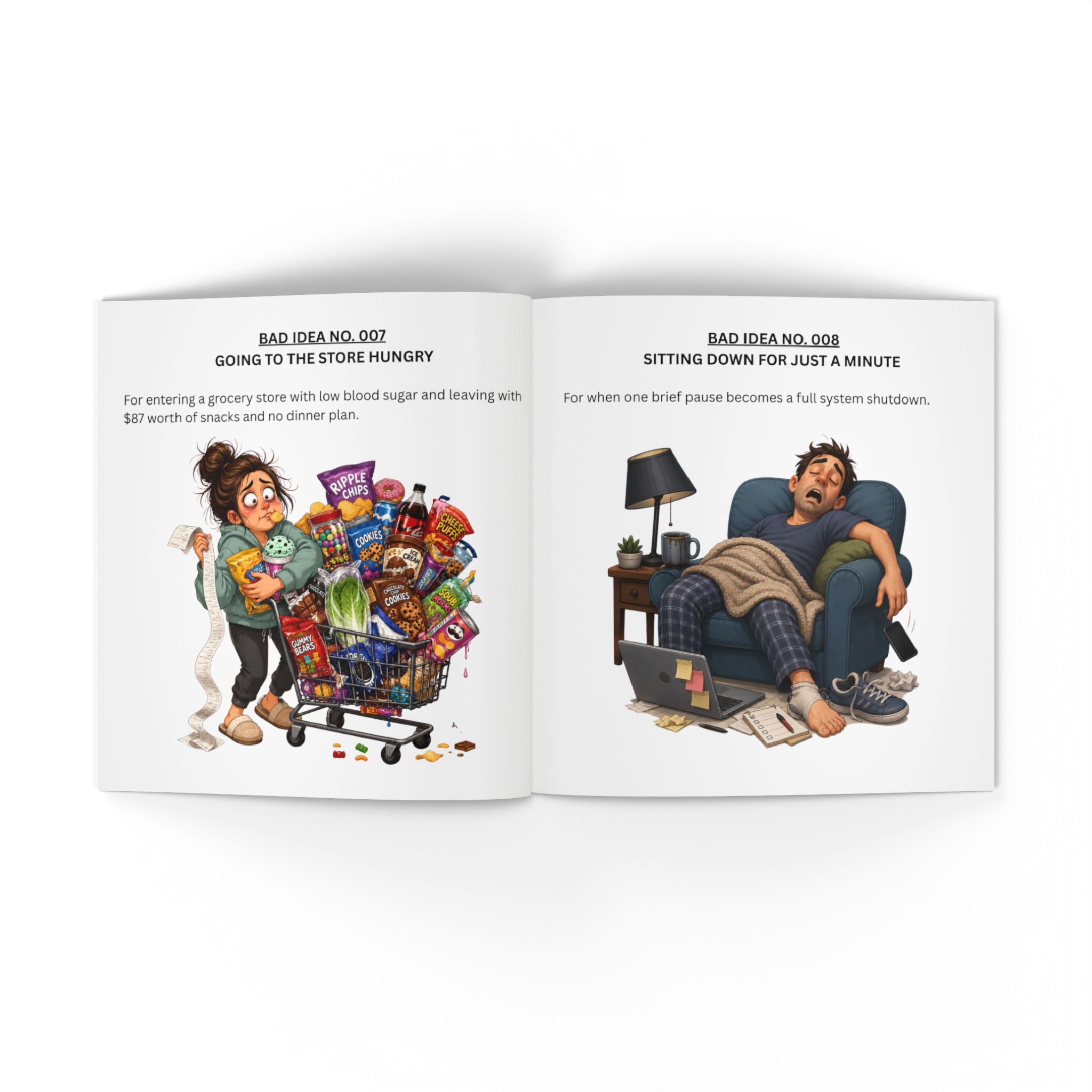 Bureau of Bad Ideas: Funny Faux-Government Softcover Book