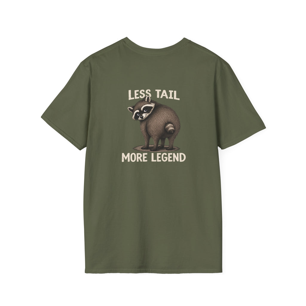 Less Tail, More Legend Jimothy Raccoon T-Shirt