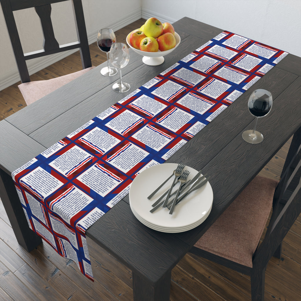 Make Family Dinners Great Again Parody Table Runner – Funny Political Décor