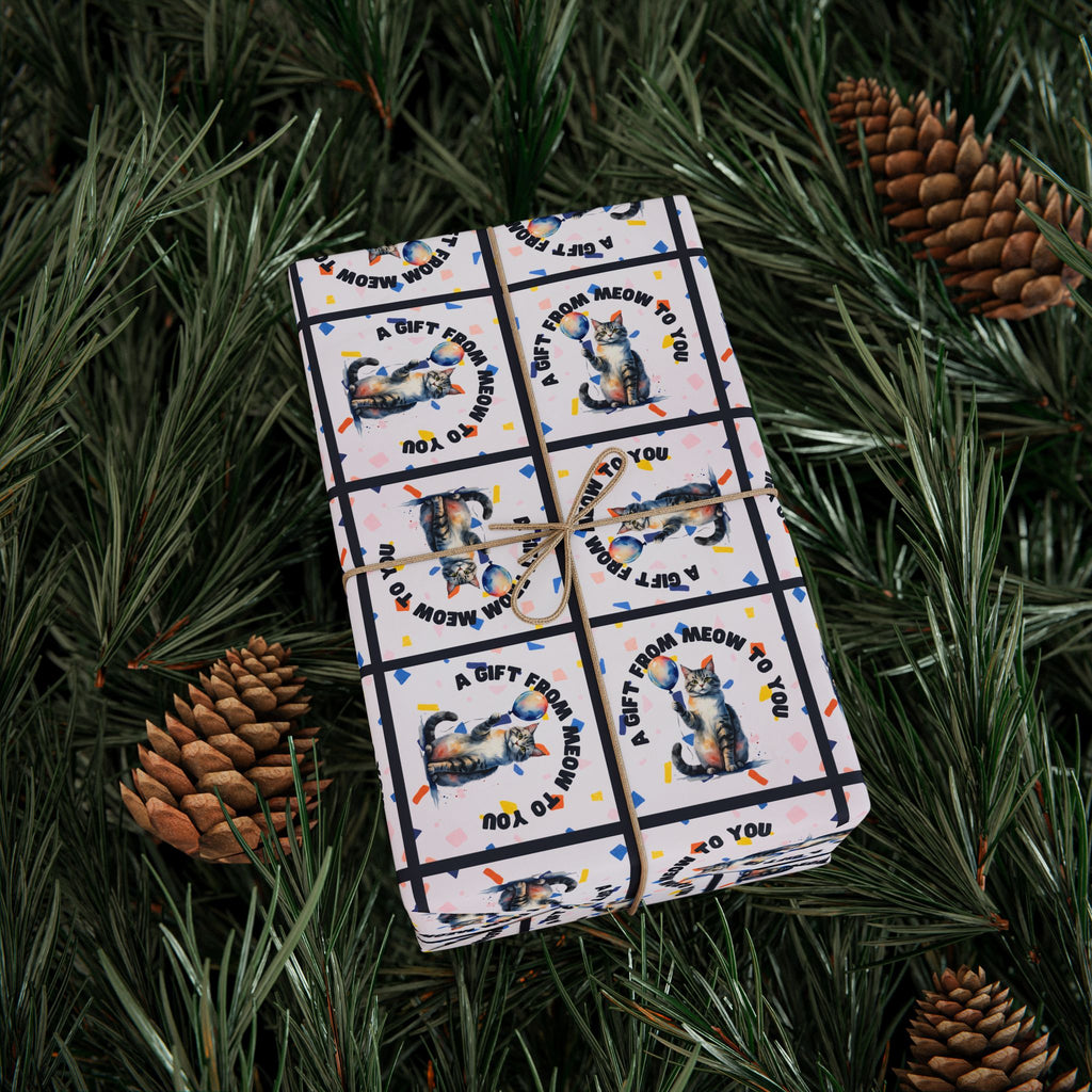 Gift from Meow to You Wrapping Paper