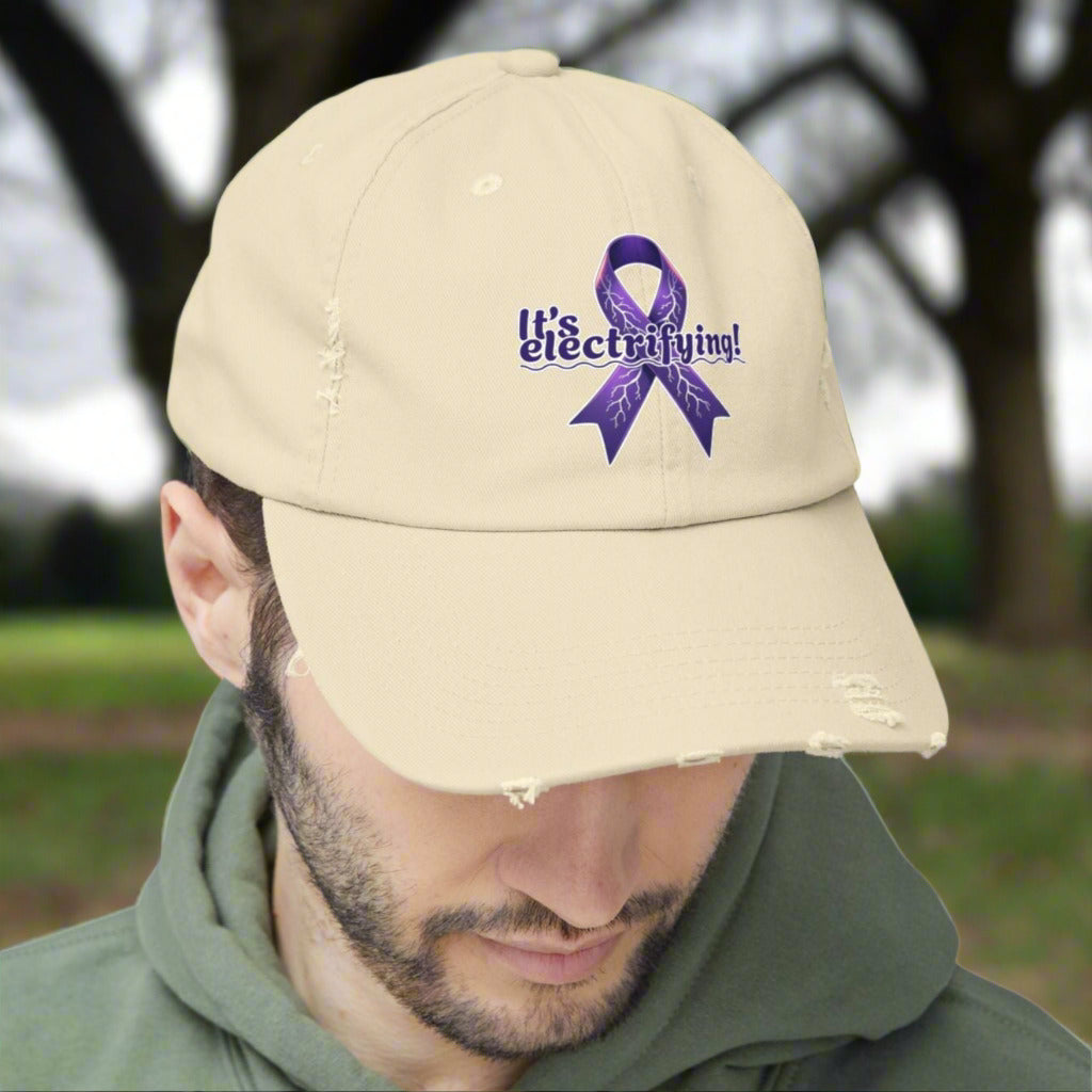 It's Electrifying Unisex Distressed Cap