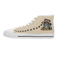 Jimothy Raccoon Paw Print Women's High-Top Canvas Sneakers | Trash Panda Shoes